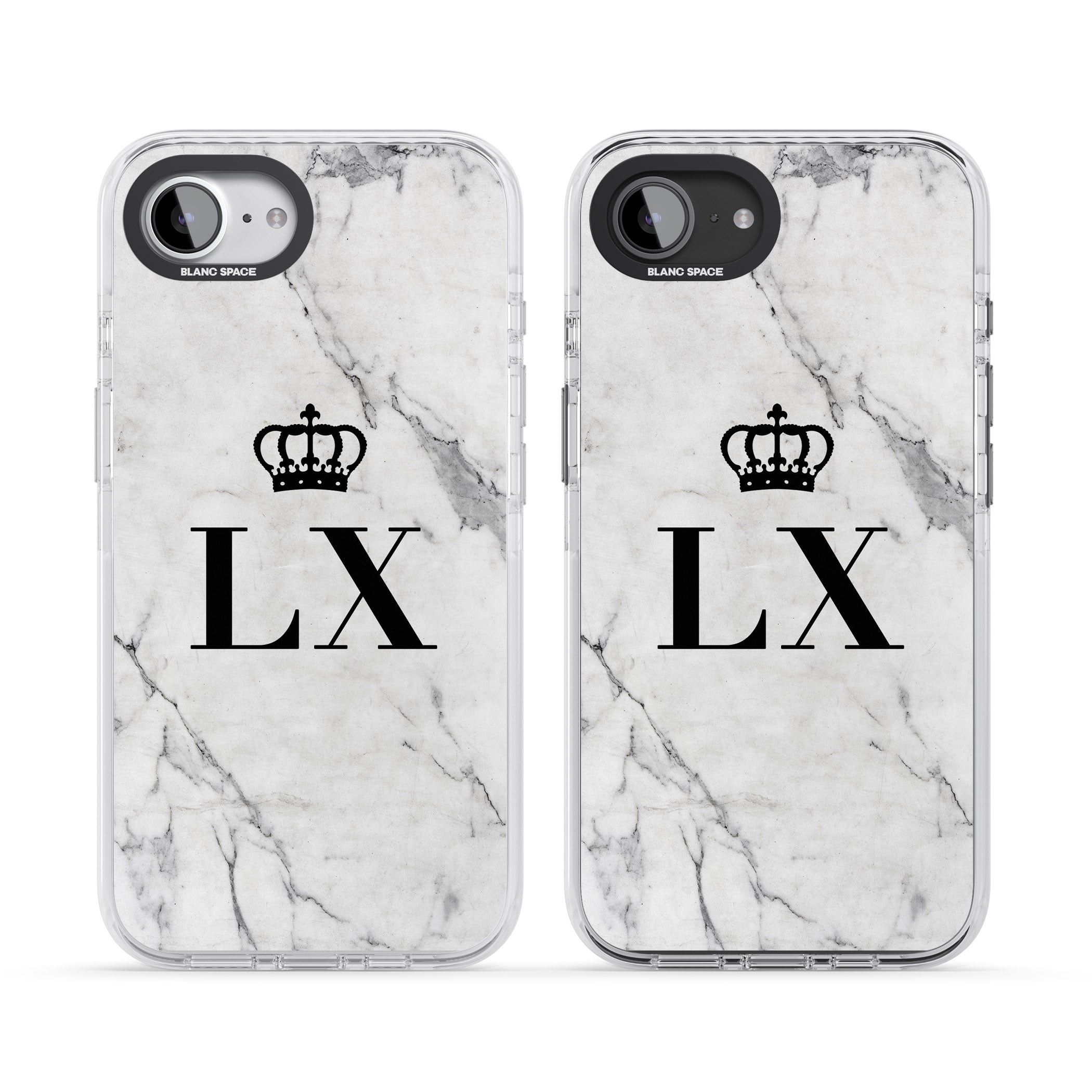 Personalised Initial Crown Marble