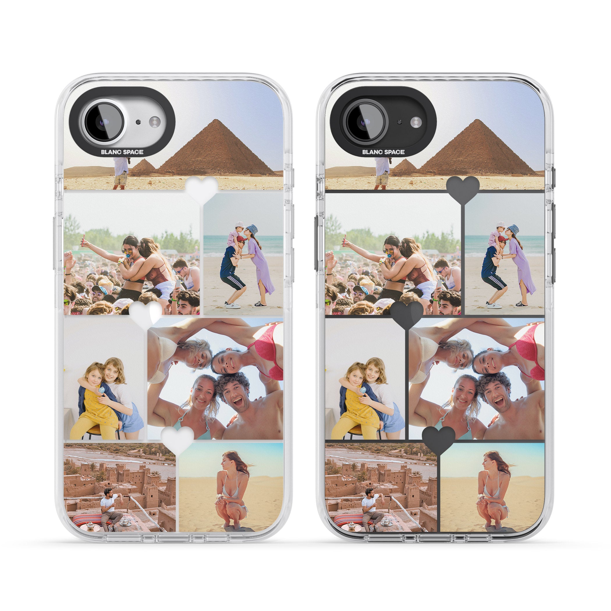 Personalised Heart Photo Grid