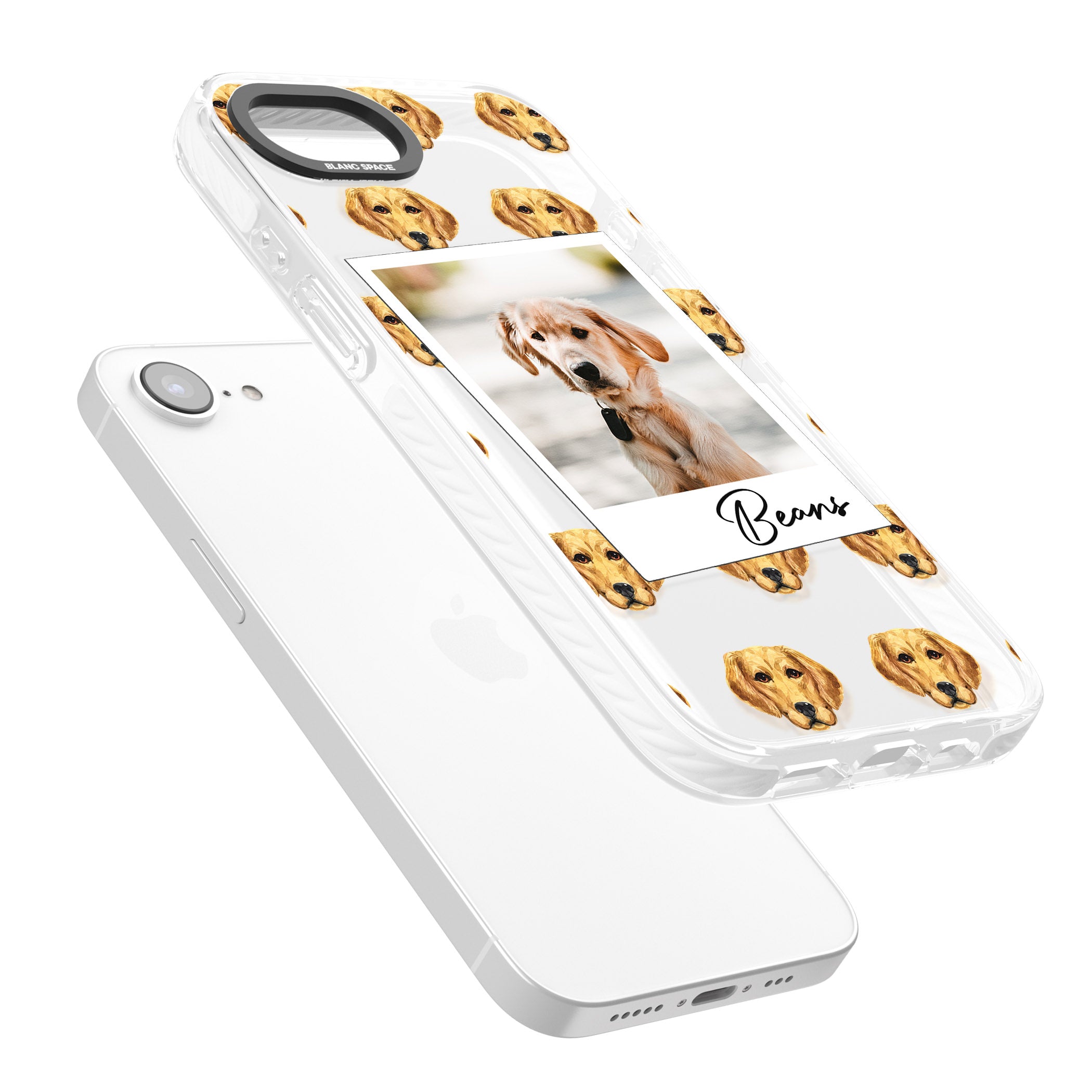 Personalised Labrador Instant Camera Photo