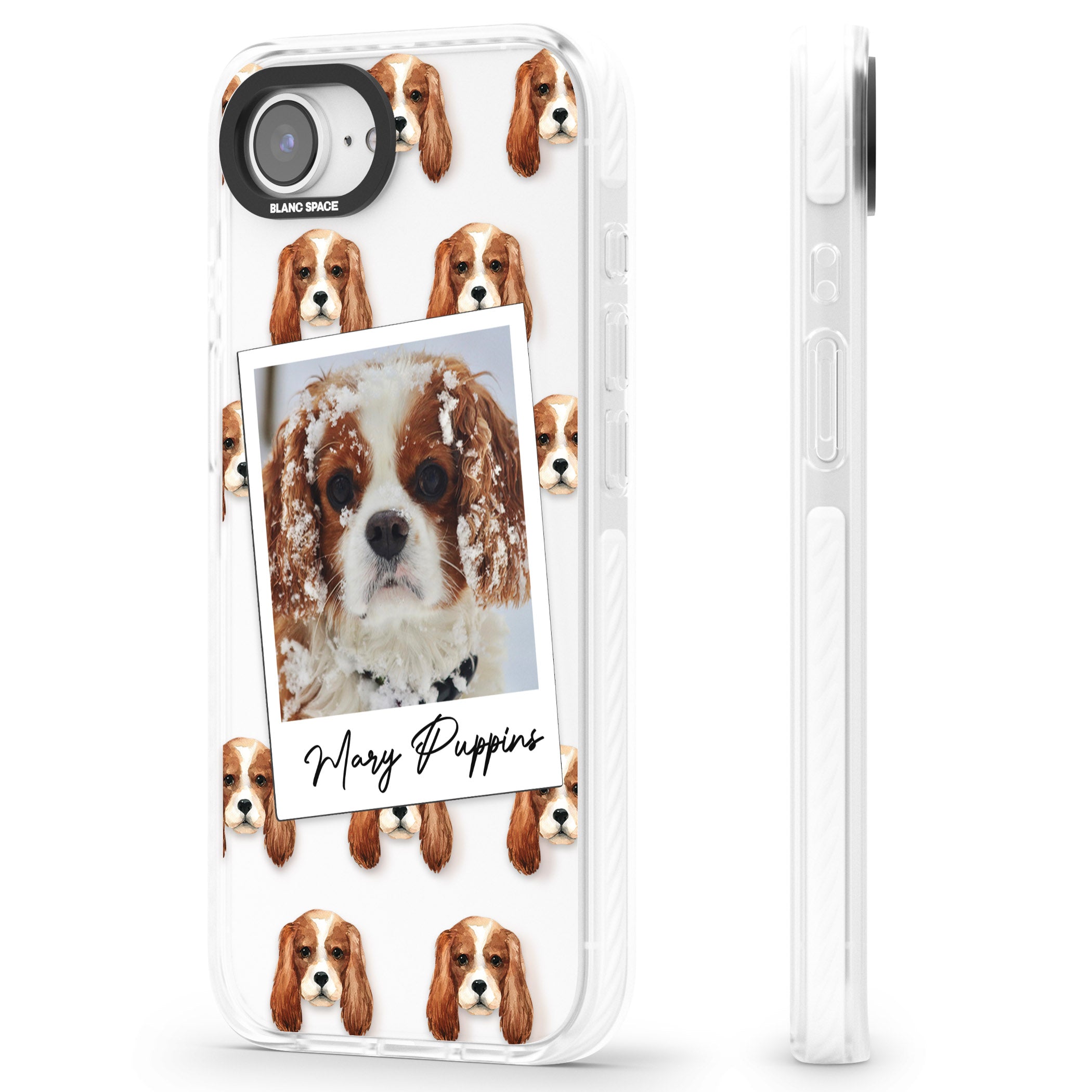 Personalised Cavalier King Charles Instant Camera Photo