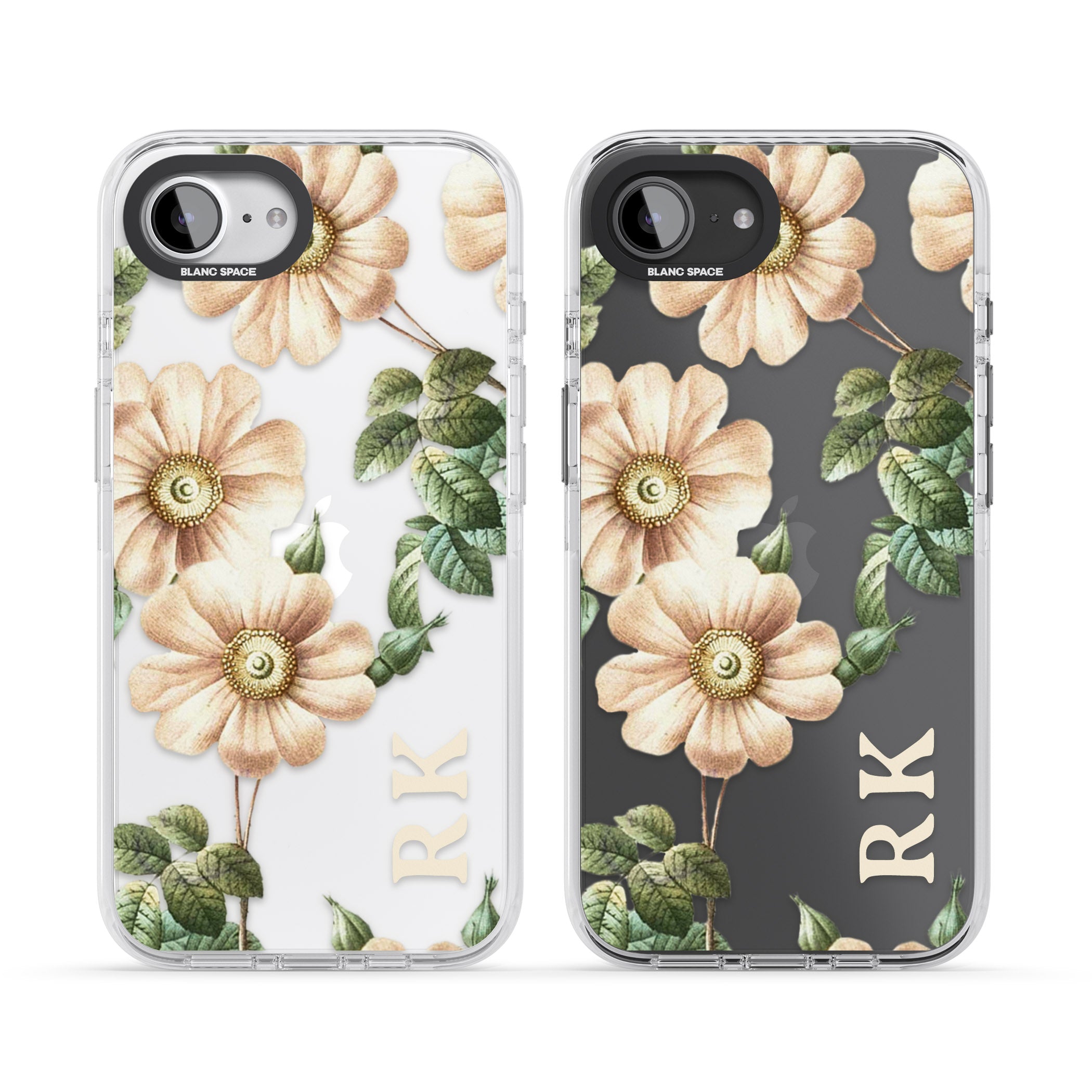 Personalised Vintage Floral Anemone