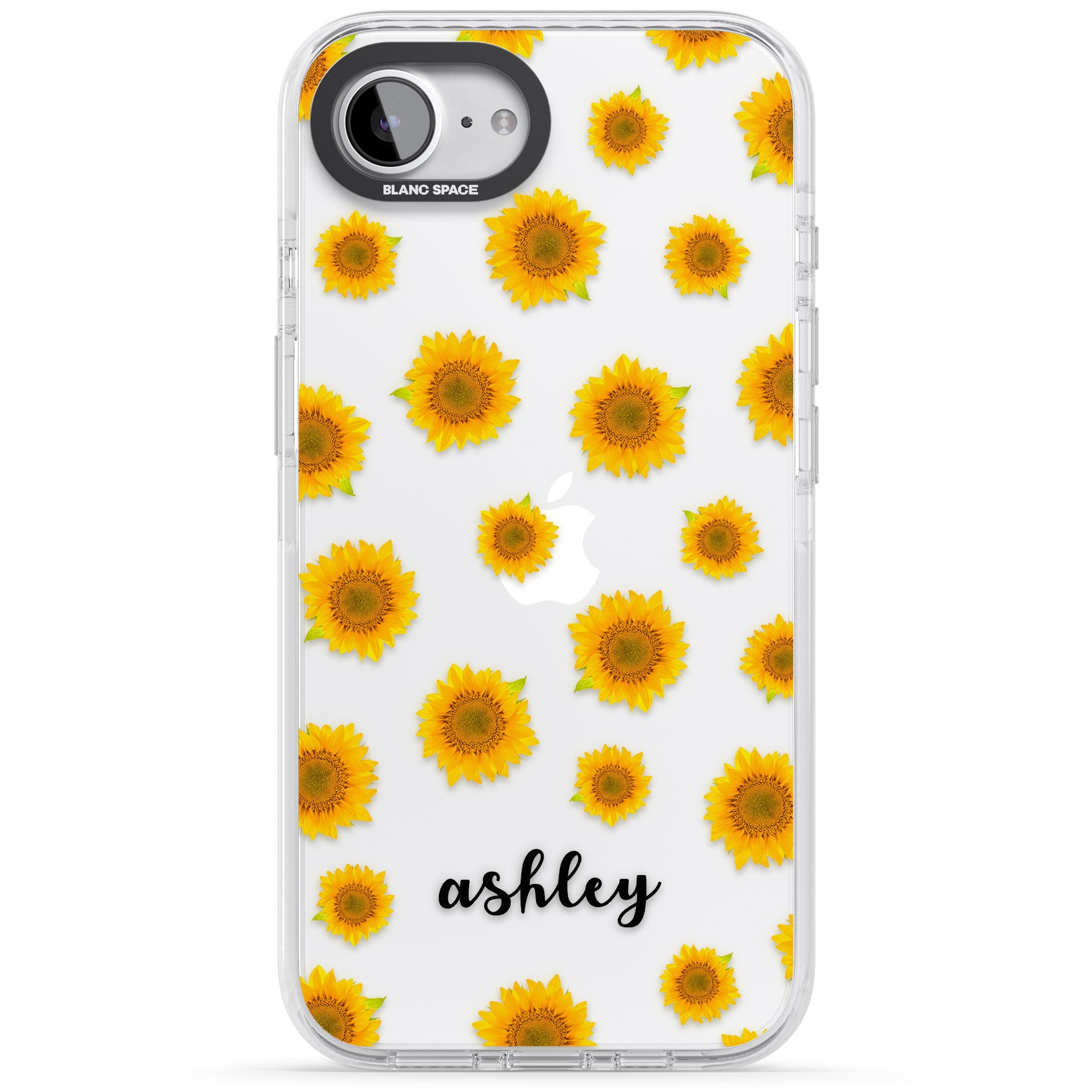 Personalised Sunflowers & Cursive