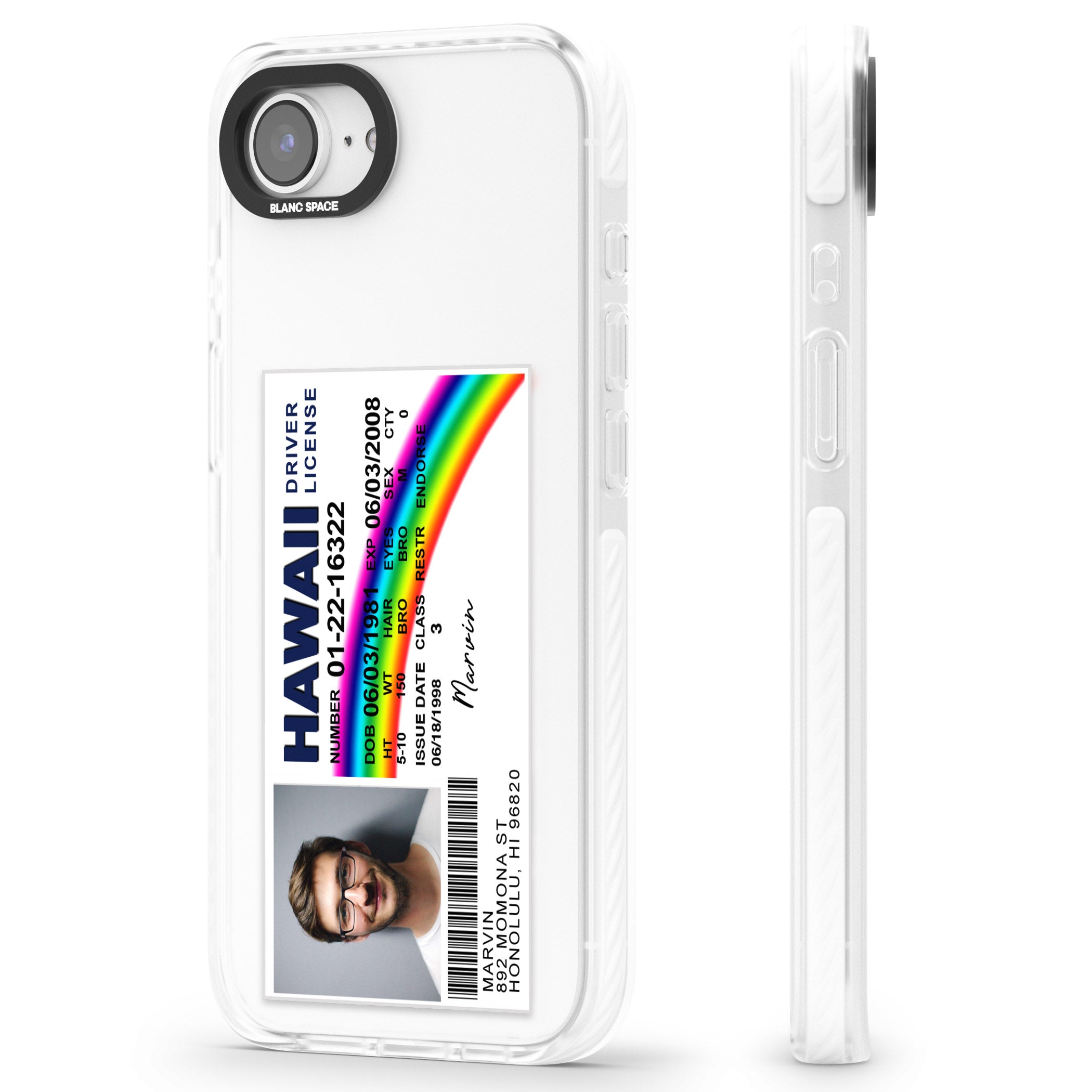 Personalised Hawaii Driving License