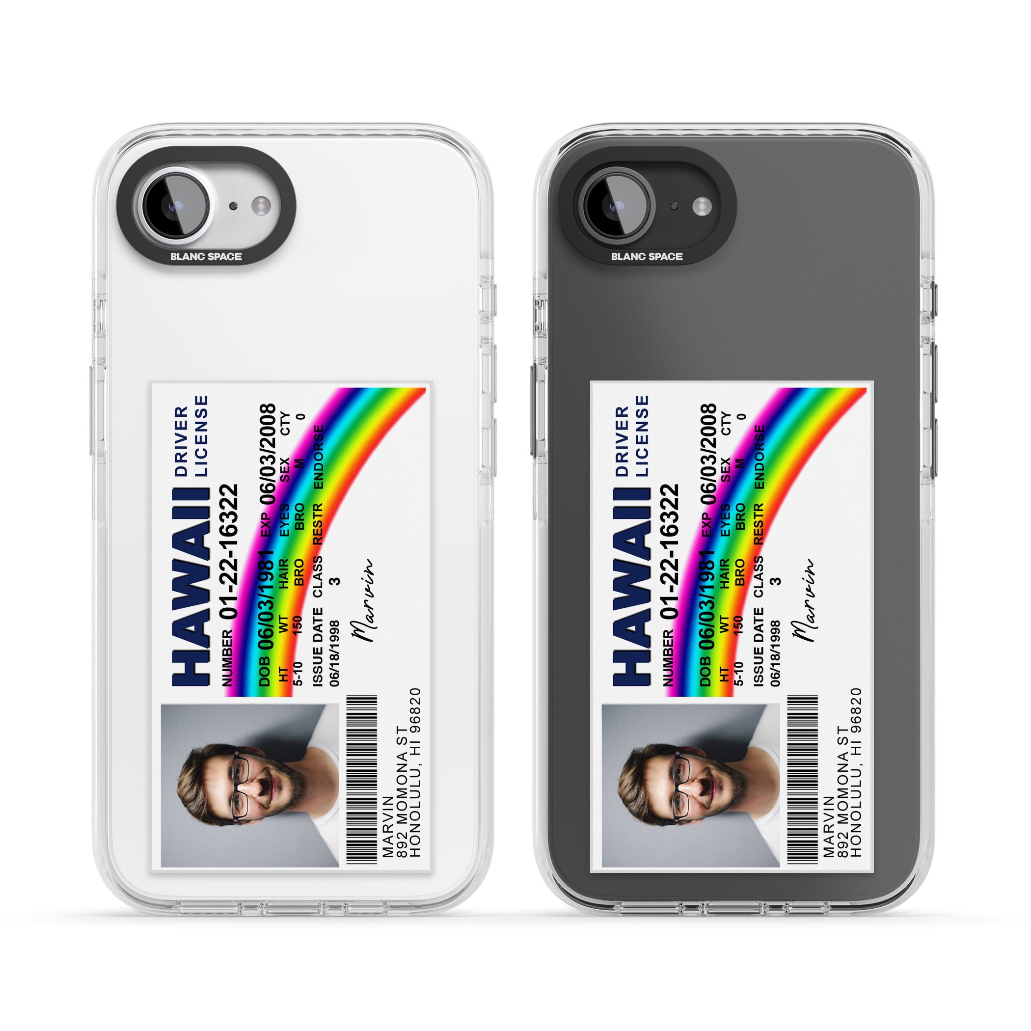 Personalised Hawaii Driving License