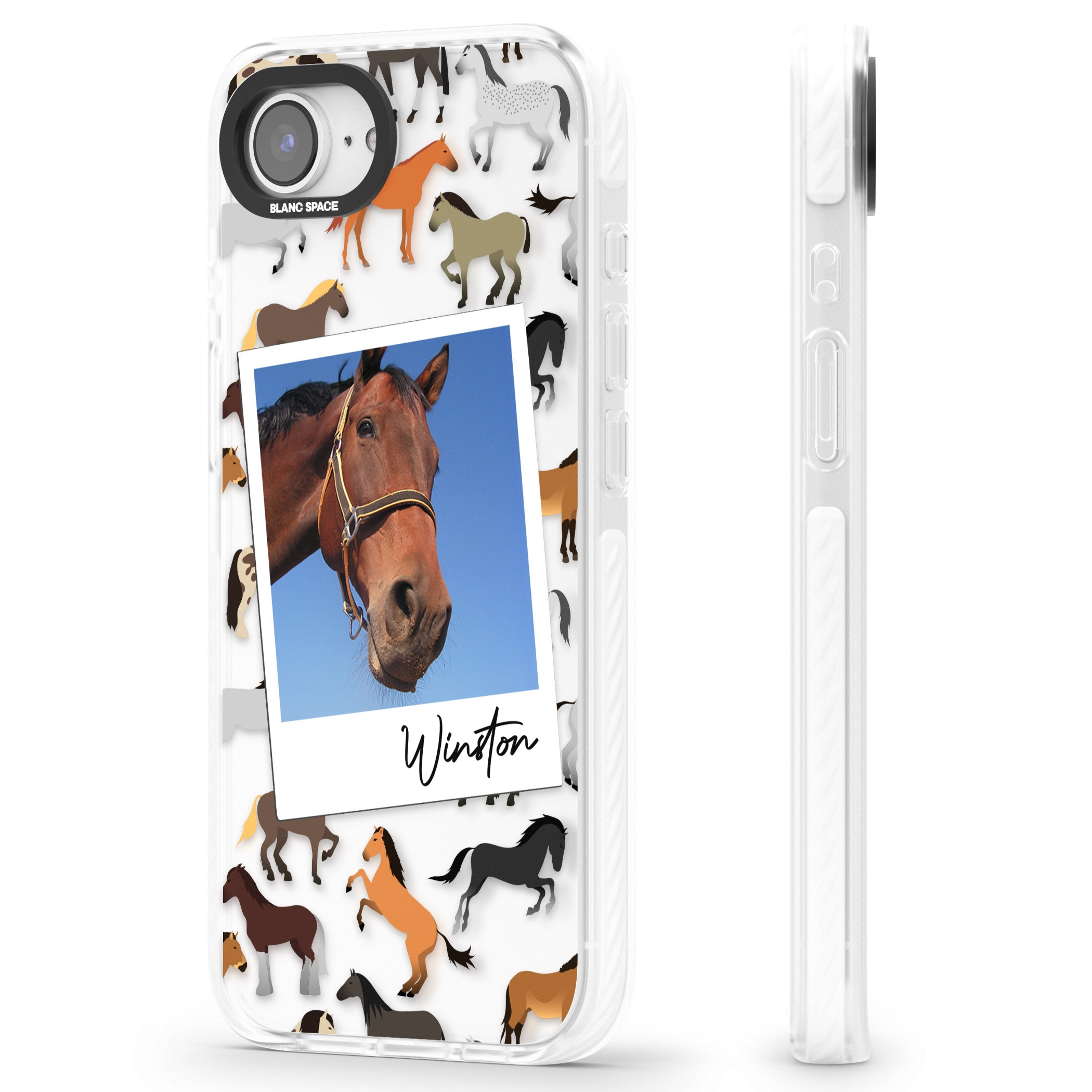Personalised Horse Polaroid