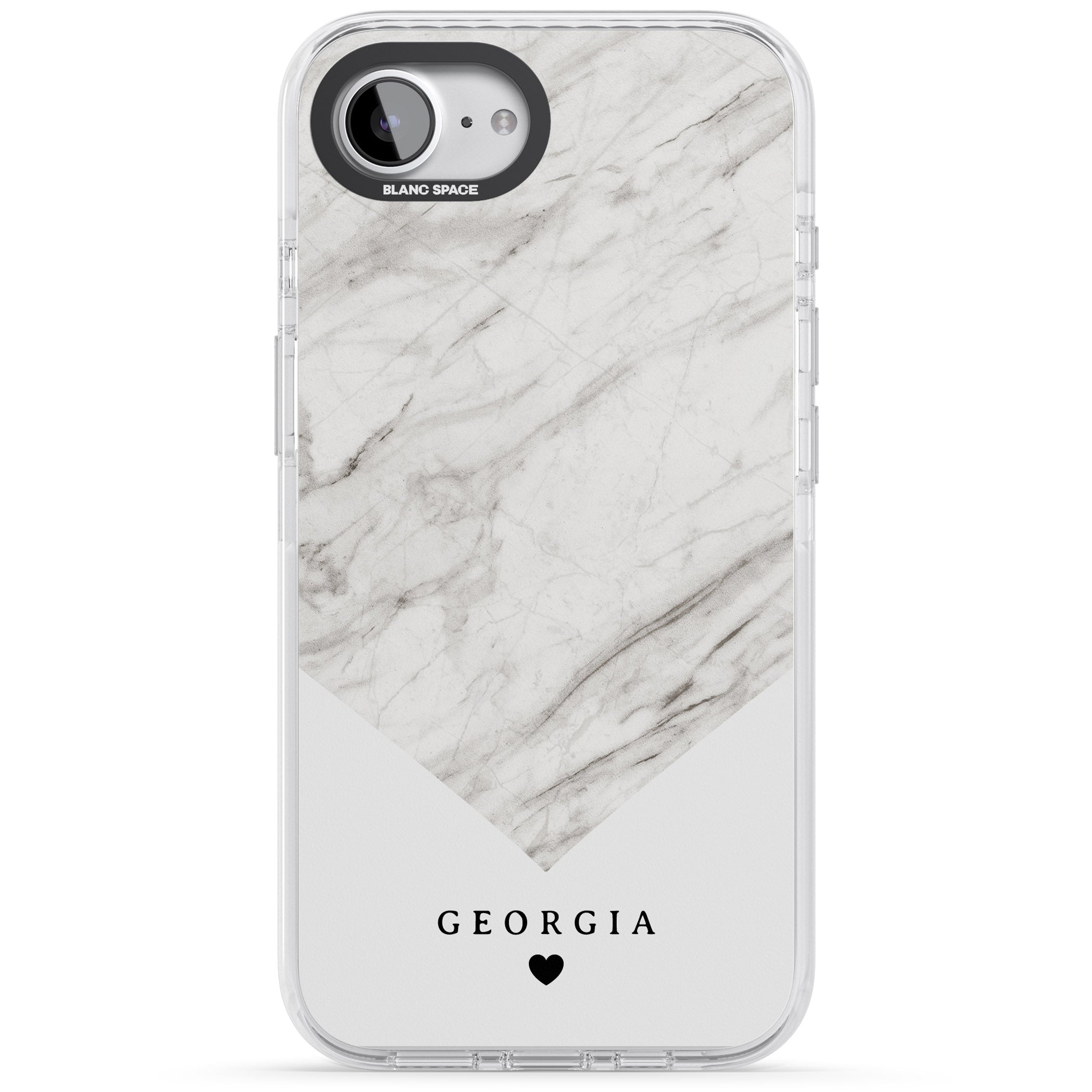 Personalised White Marble