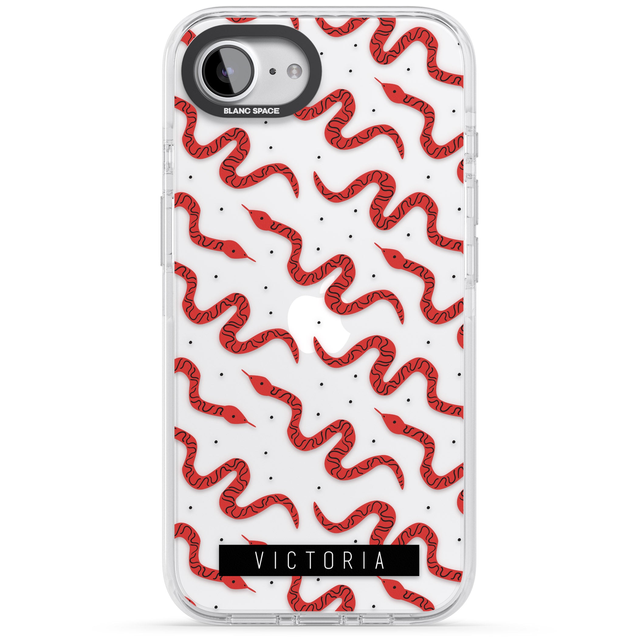 Personalised Red Snake Pattern