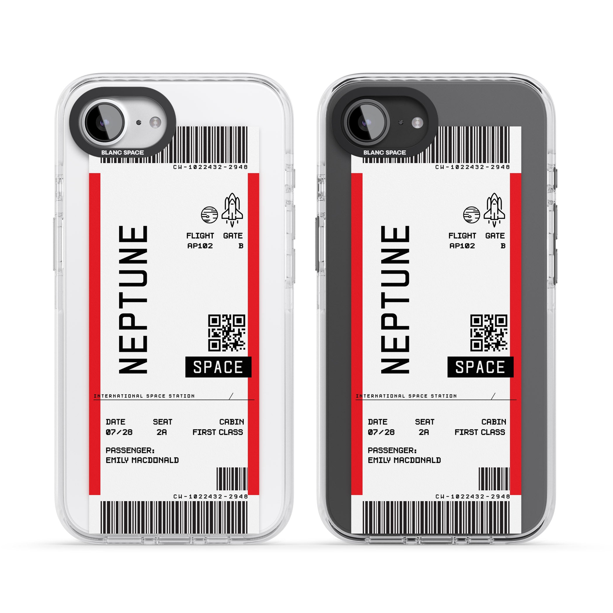 Personalised Neptune Travel Ticket