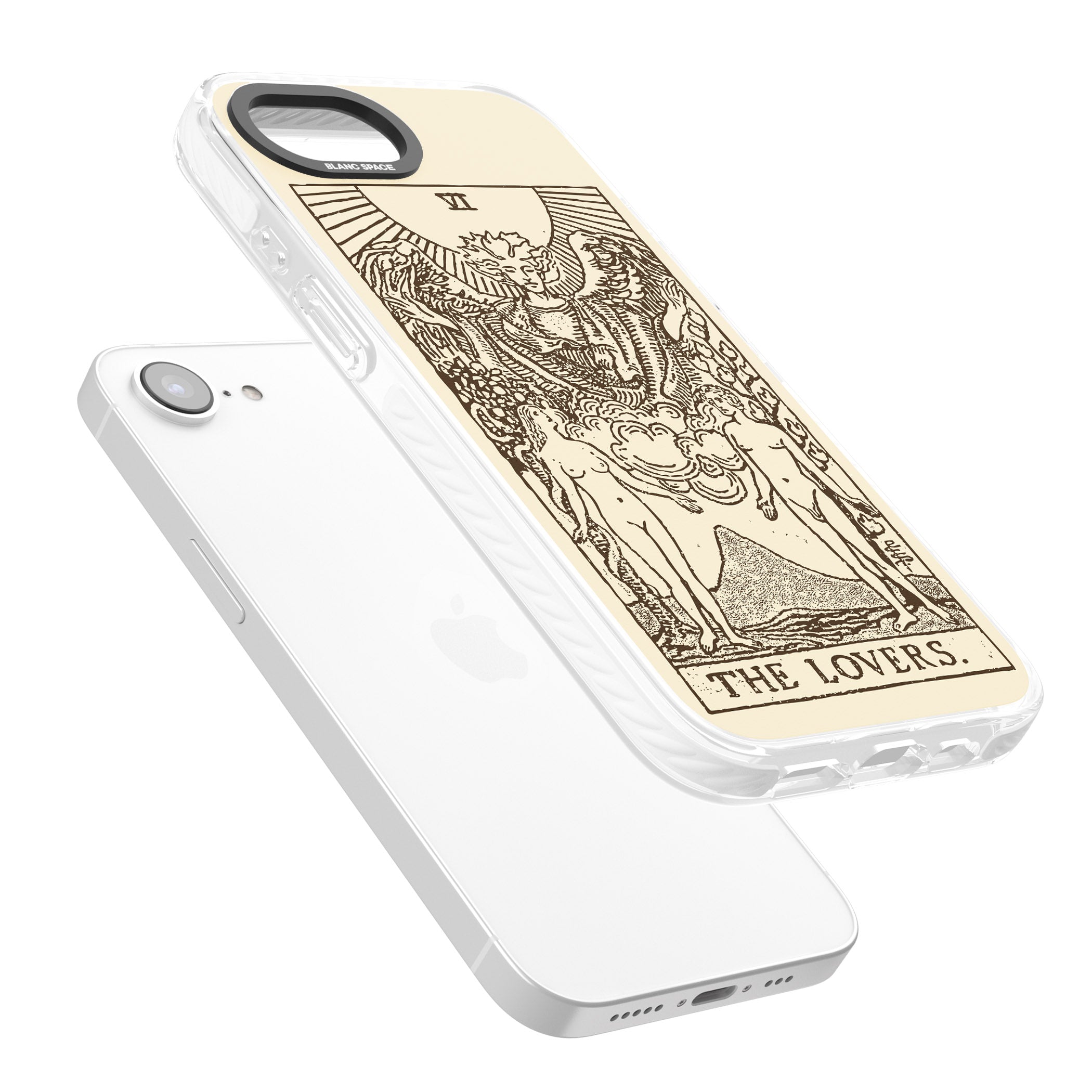 Personalised The Lovers Tarot Card (Cream)