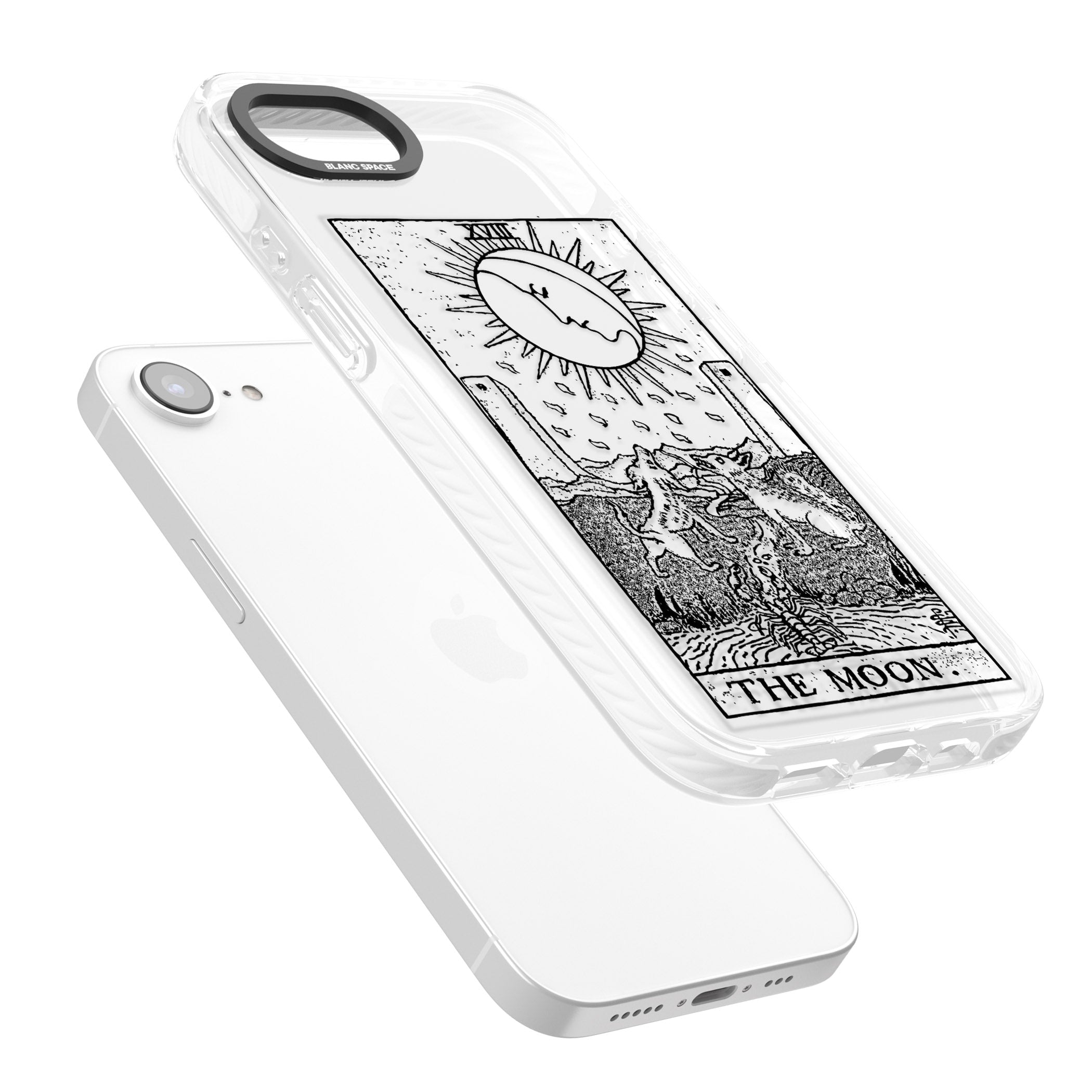 Personalised The Moon Tarot Card (Clear)