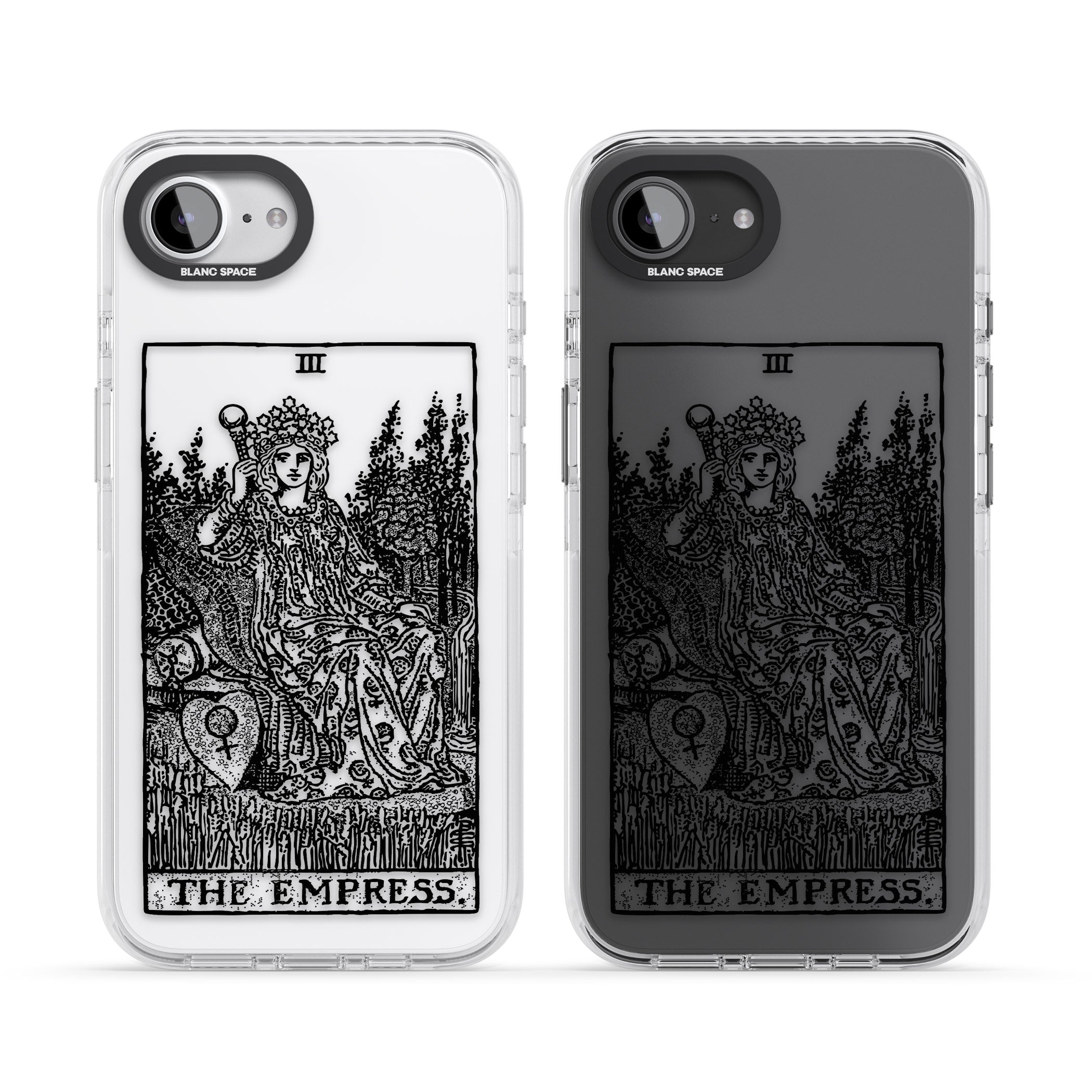 Personalised The Empress Tarot Card (Clear)