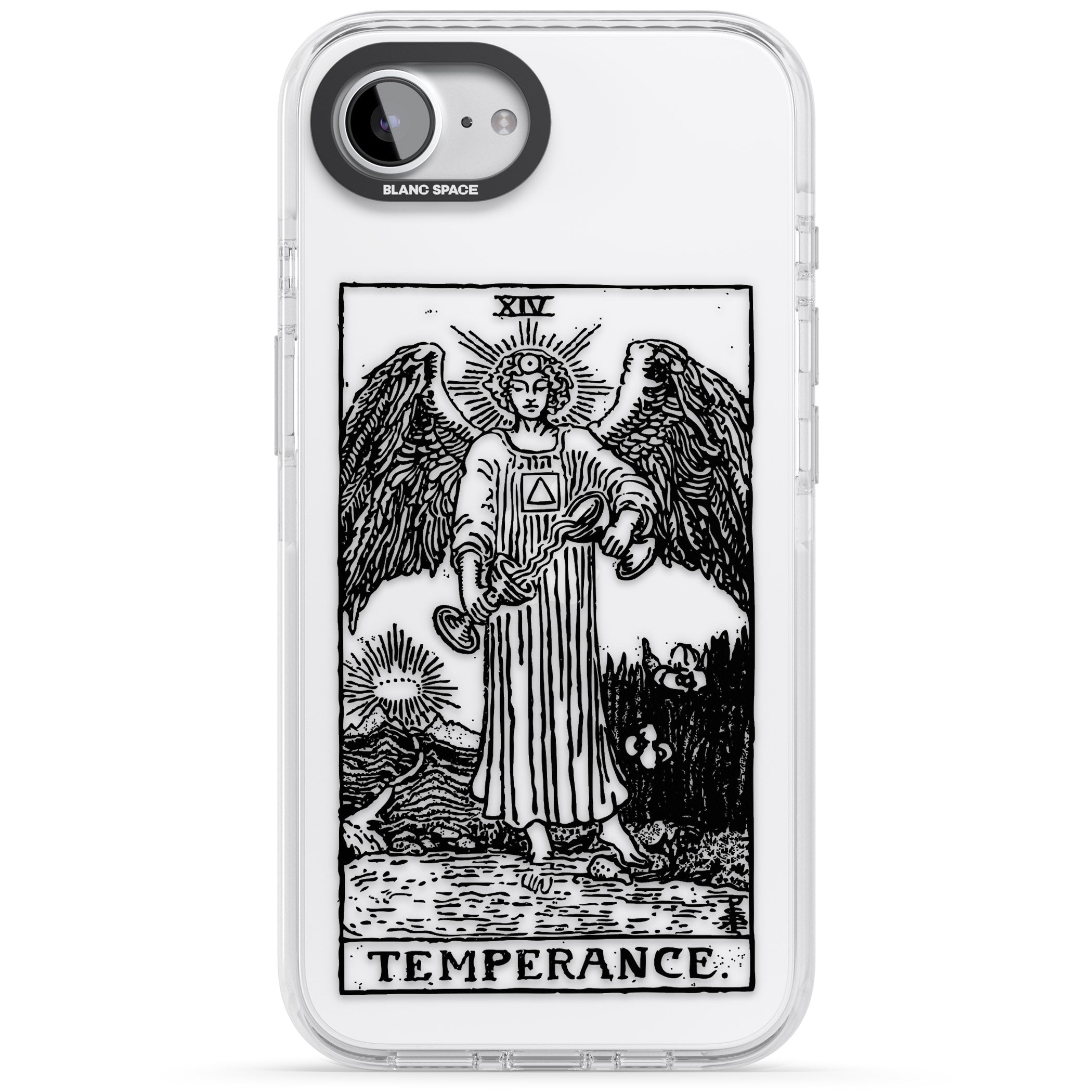 Personalised Temperance Tarot Card (Clear)