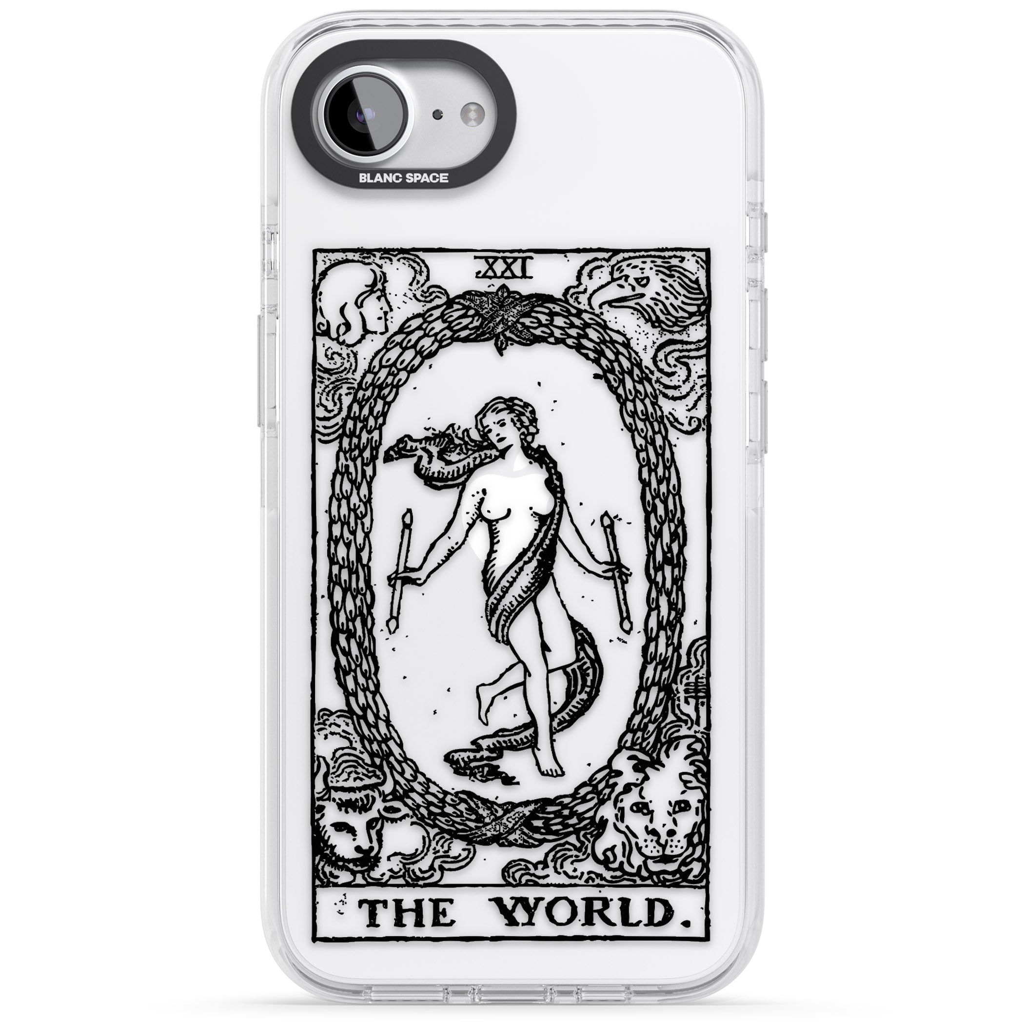 Personalised The World Tarot Card (Clear)