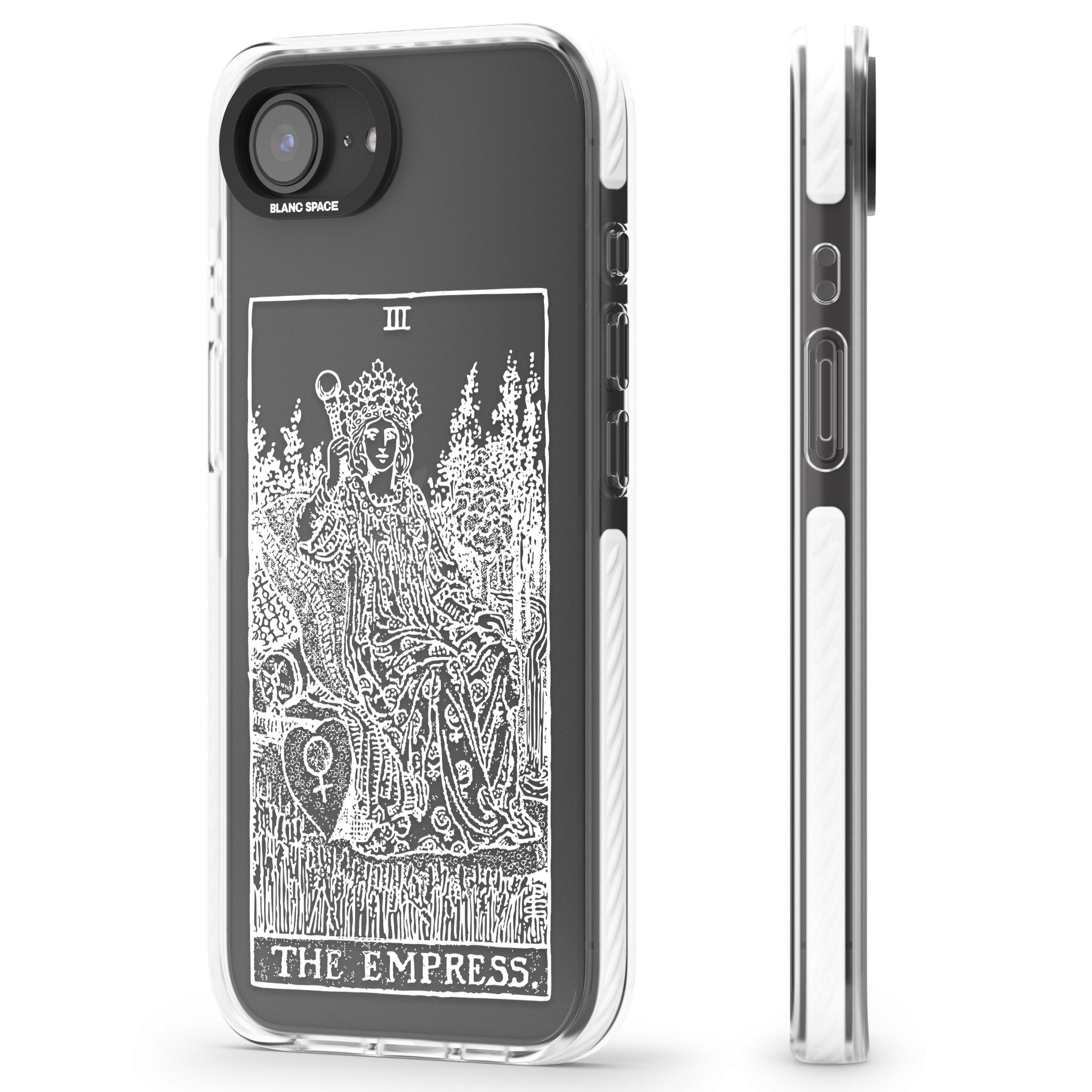 Personalised The Empress Tarot Card (White)