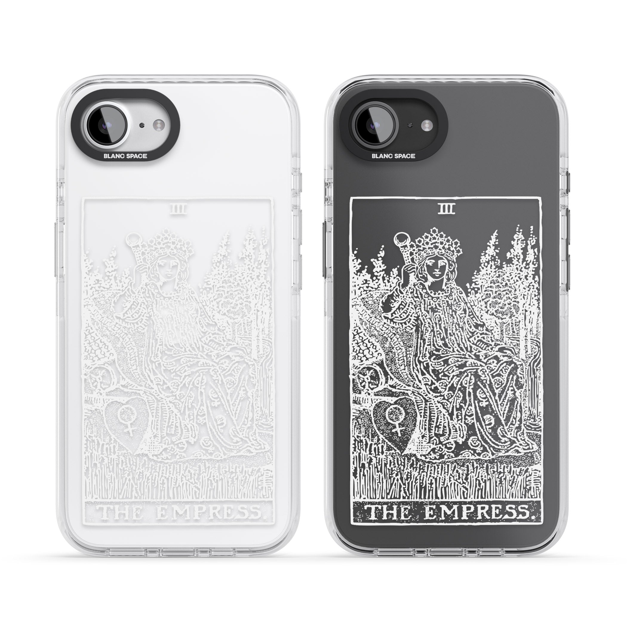 Personalised The Empress Tarot Card (White)