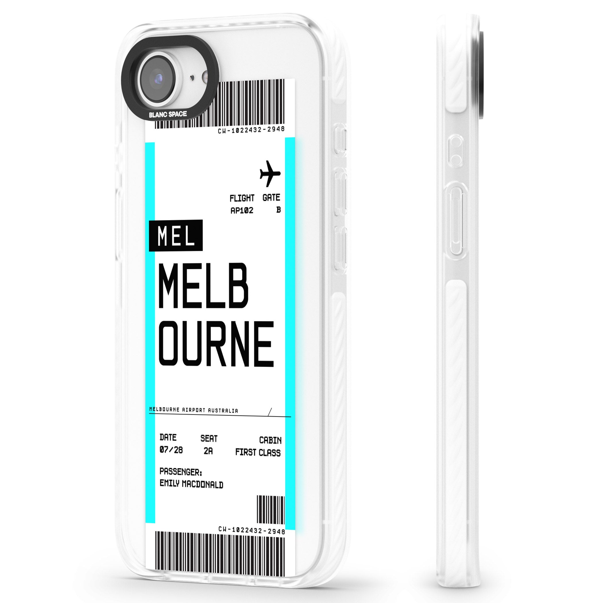 Personalised Melbourne Boarding Pass