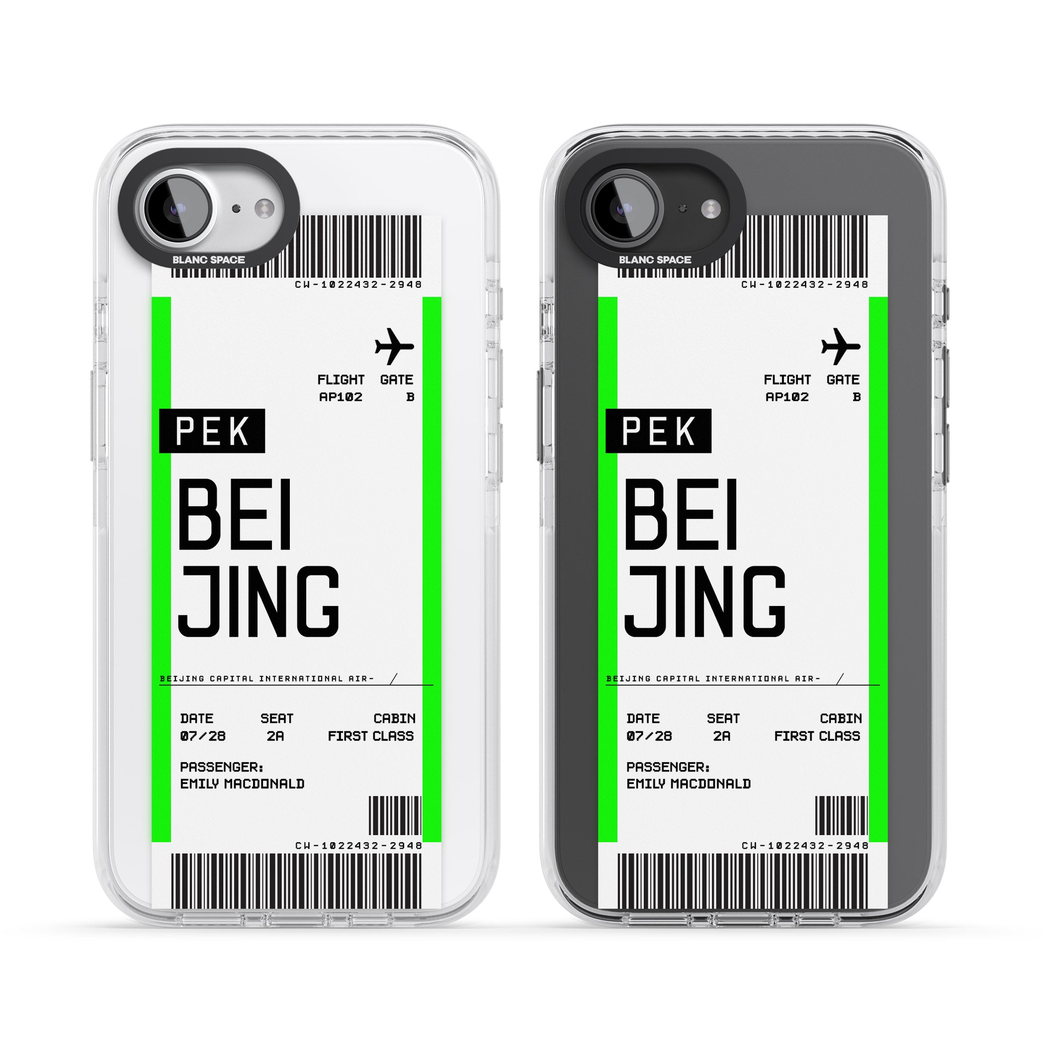 Personalised Beijing Boarding Pass