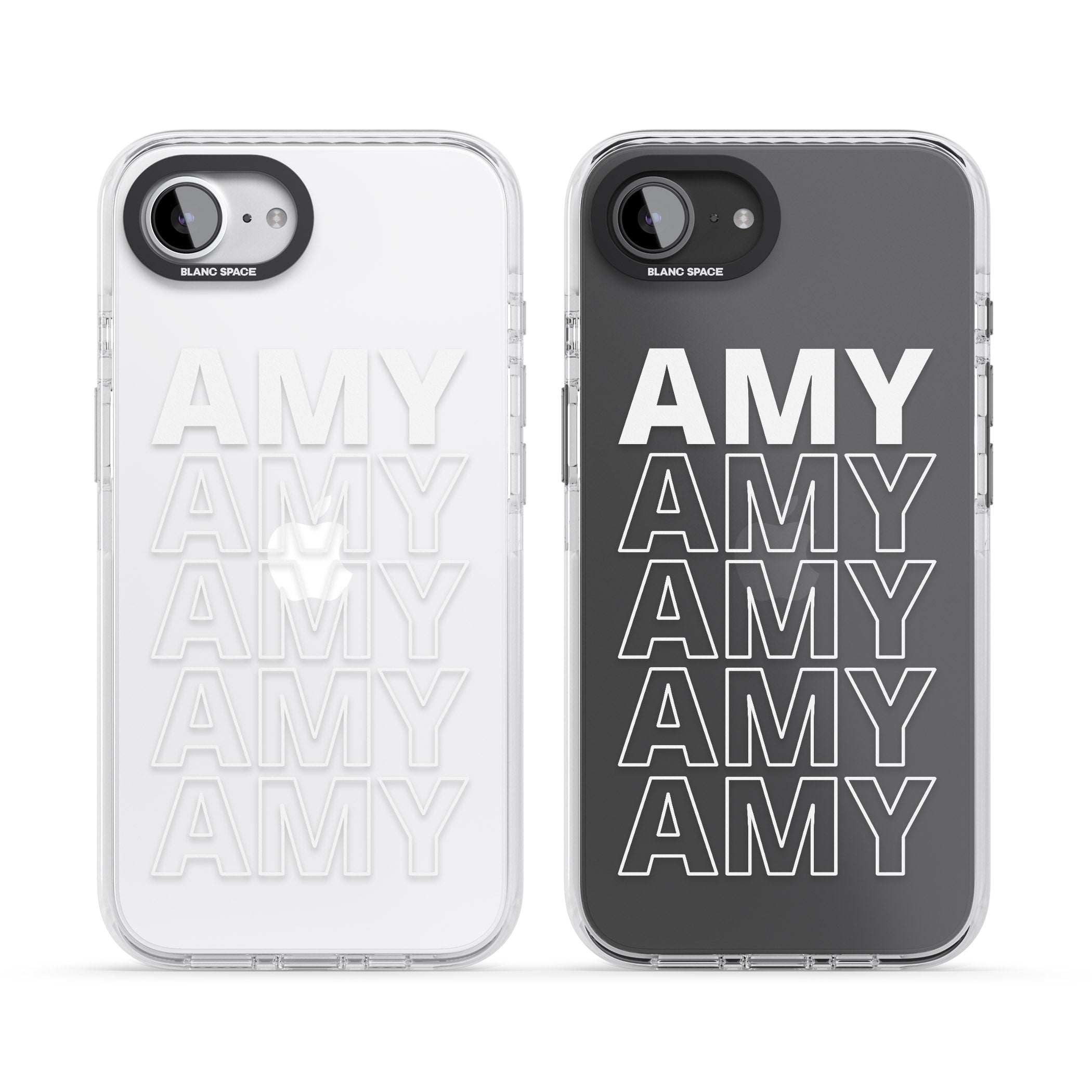 Personalised Bold Name Repeated