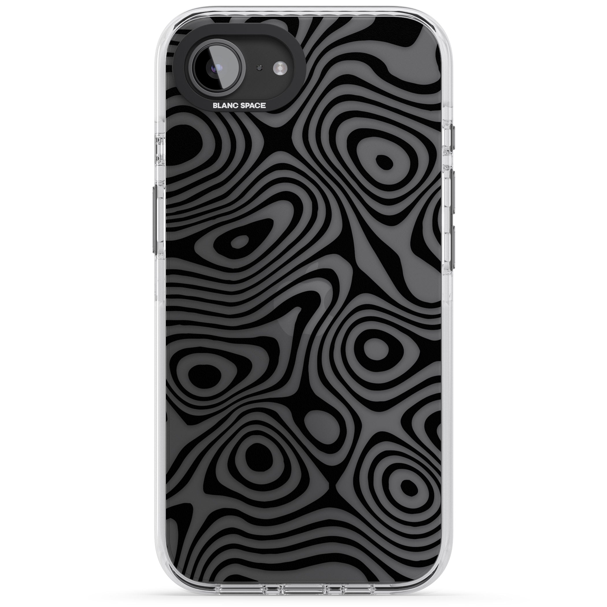 Dark Topographic Map