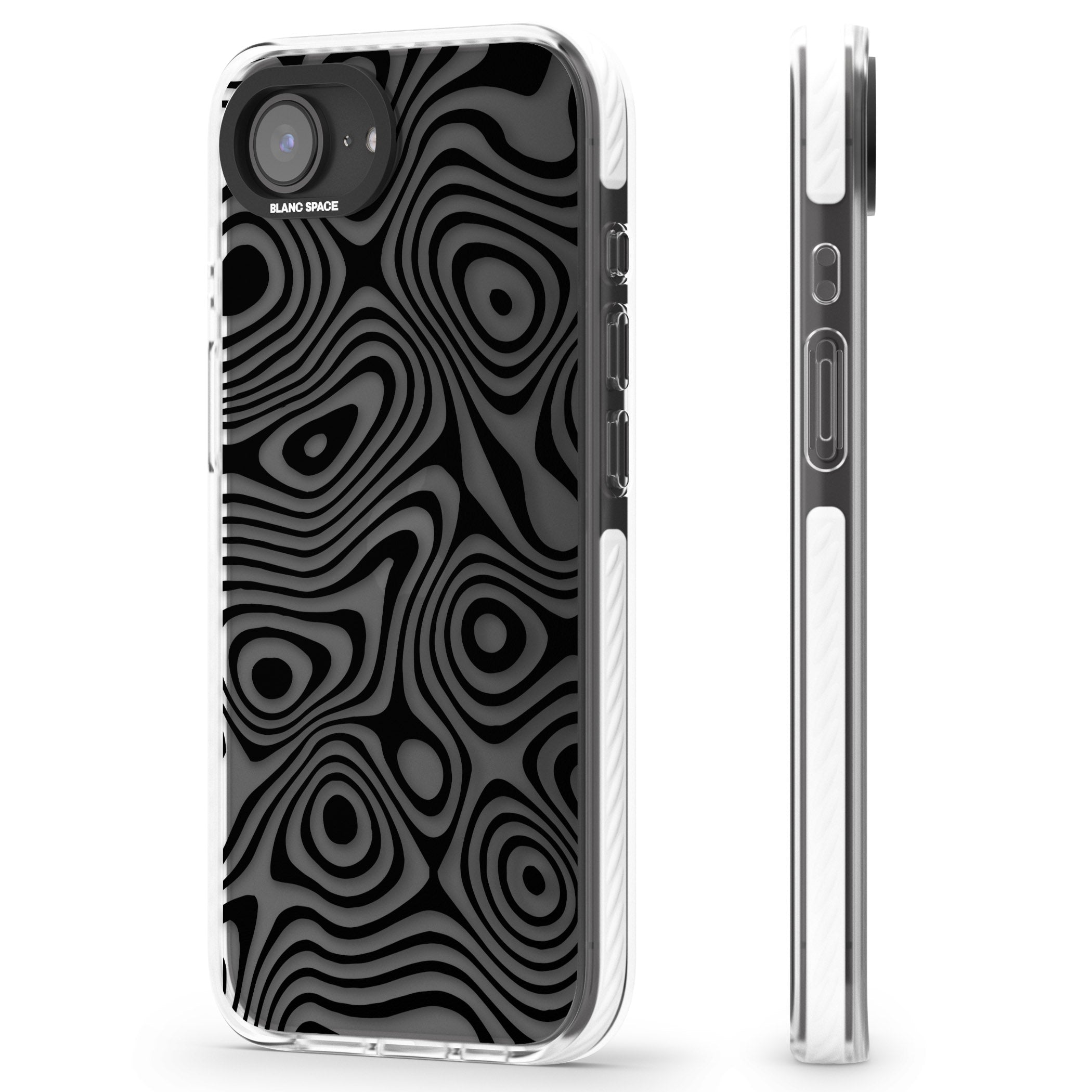 Dark Topographic Map