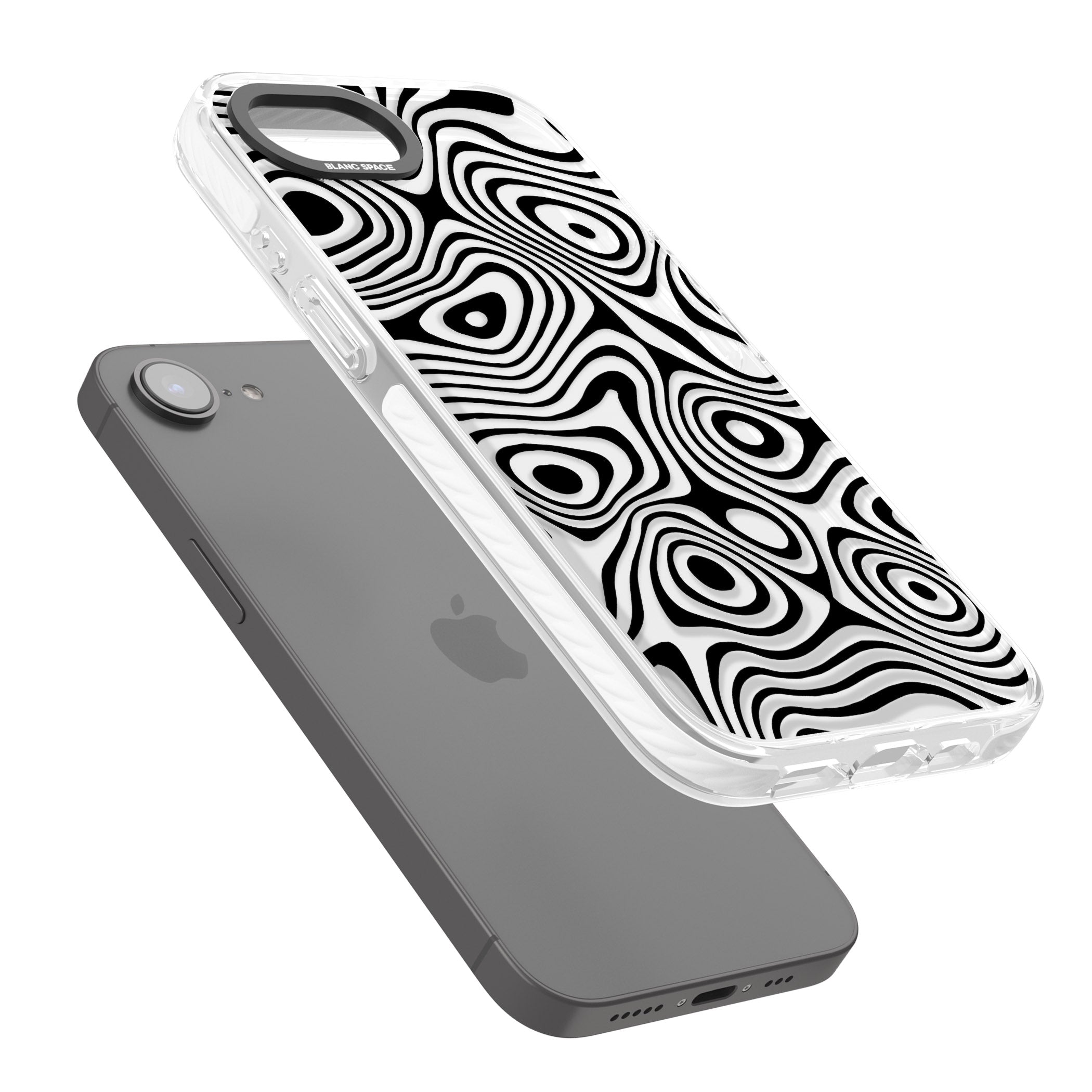 Dark Topographic Map