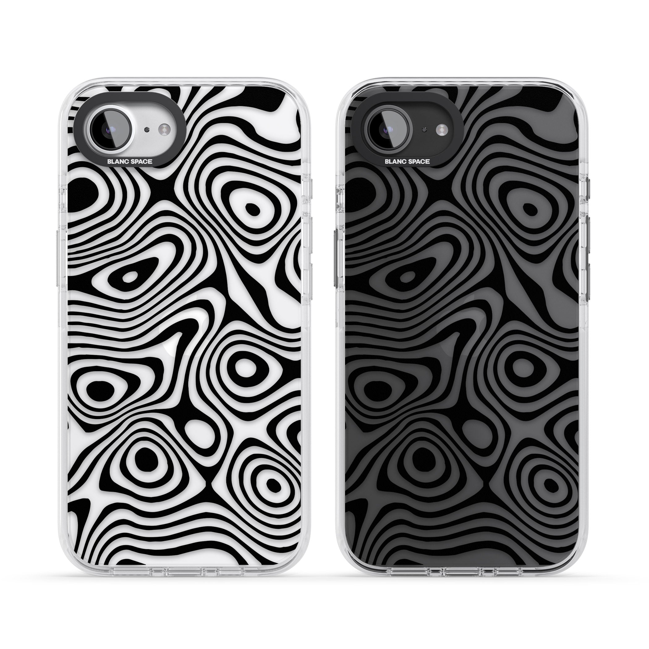 Dark Topographic Map