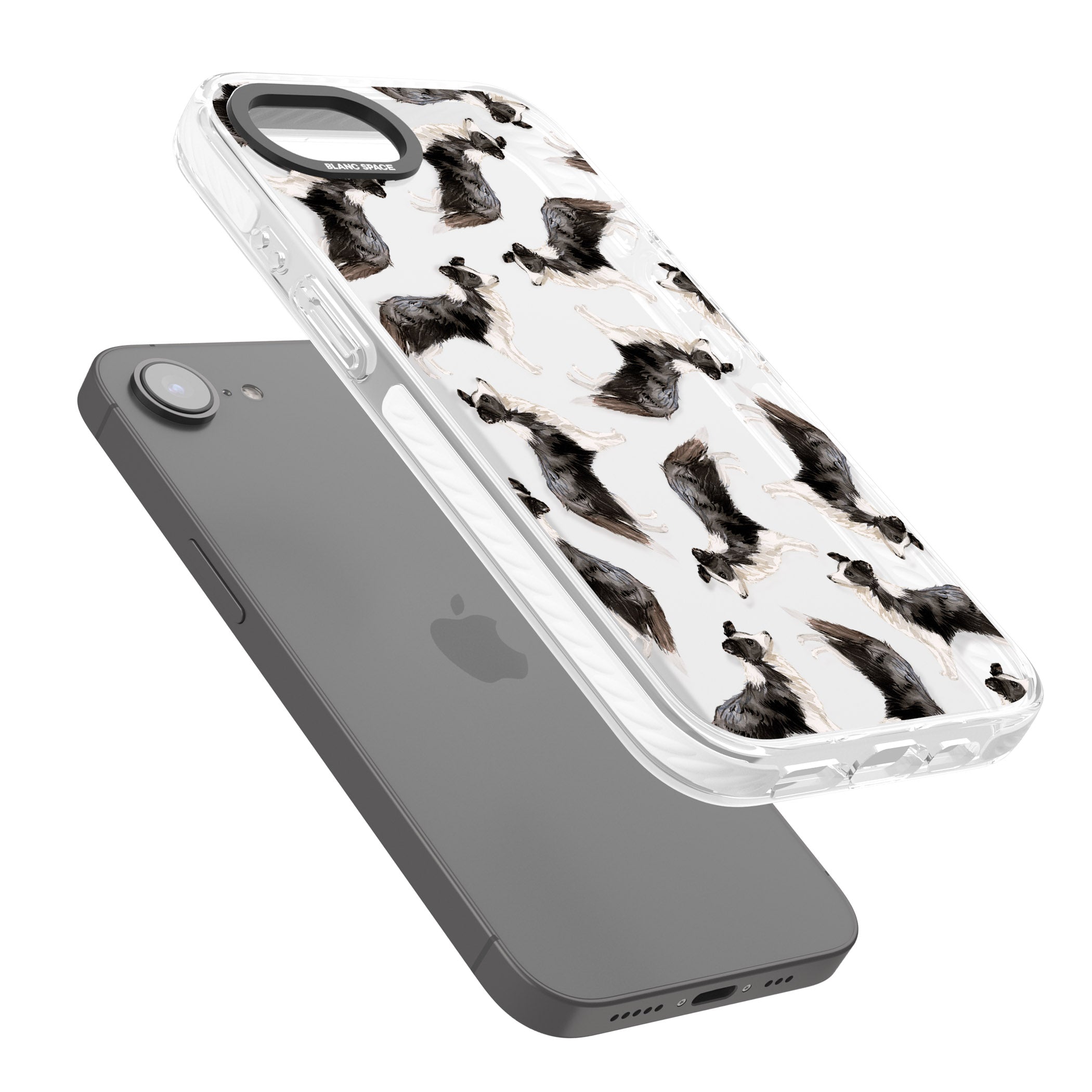 Border Collie Pattern Watercolour