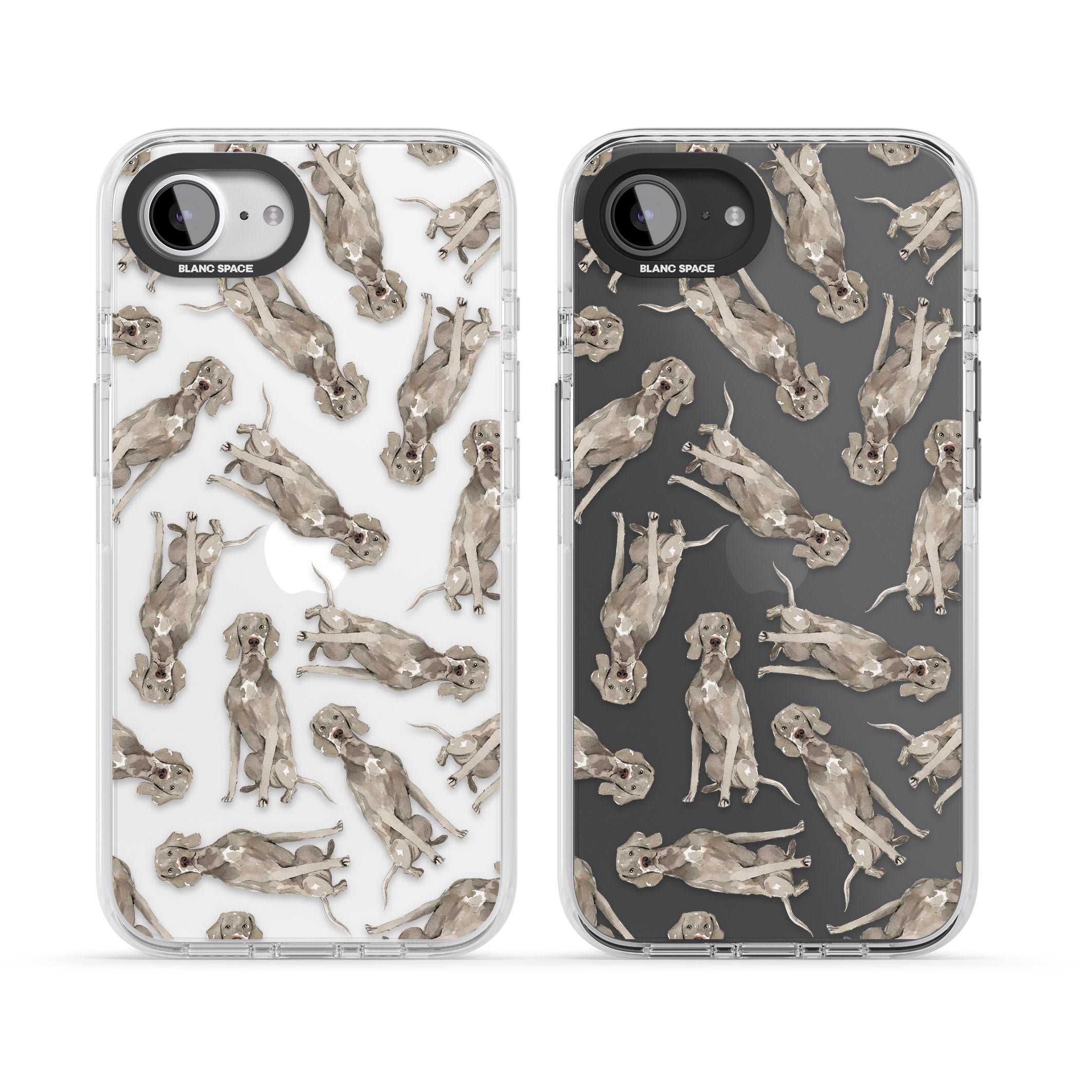 Weimaraner Watercolor Dog