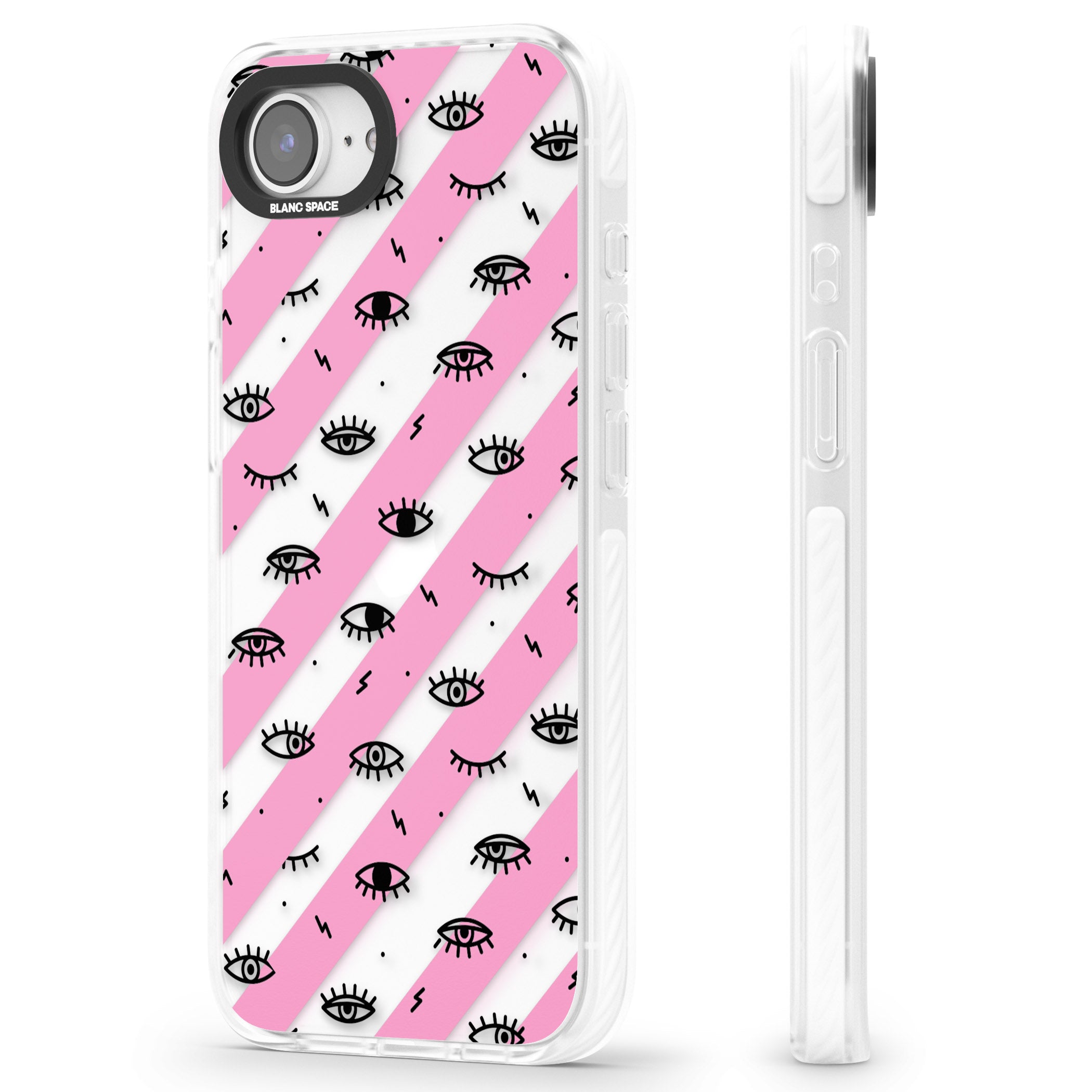 Pink Stripe Eyes