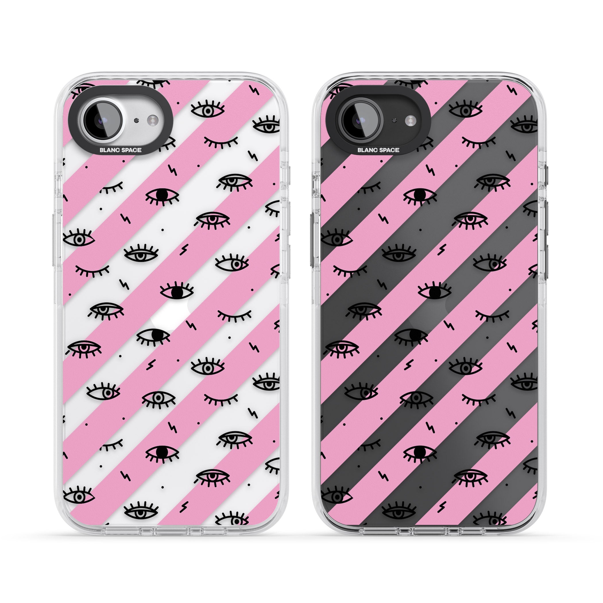 Pink Stripe Eyes