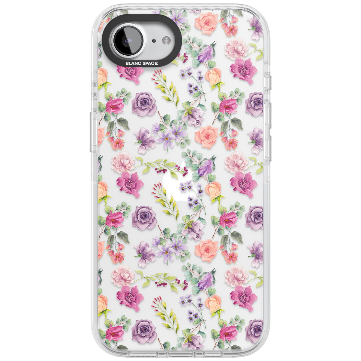 Sunday Flowers iPhone 16e / iPhone 17e Impact Clear Phone Case front