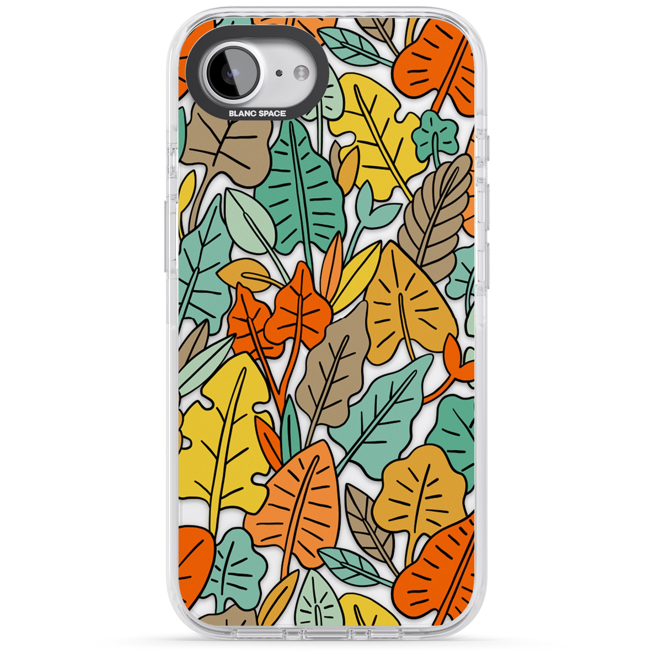 Pastel Toned Autumn Leaves