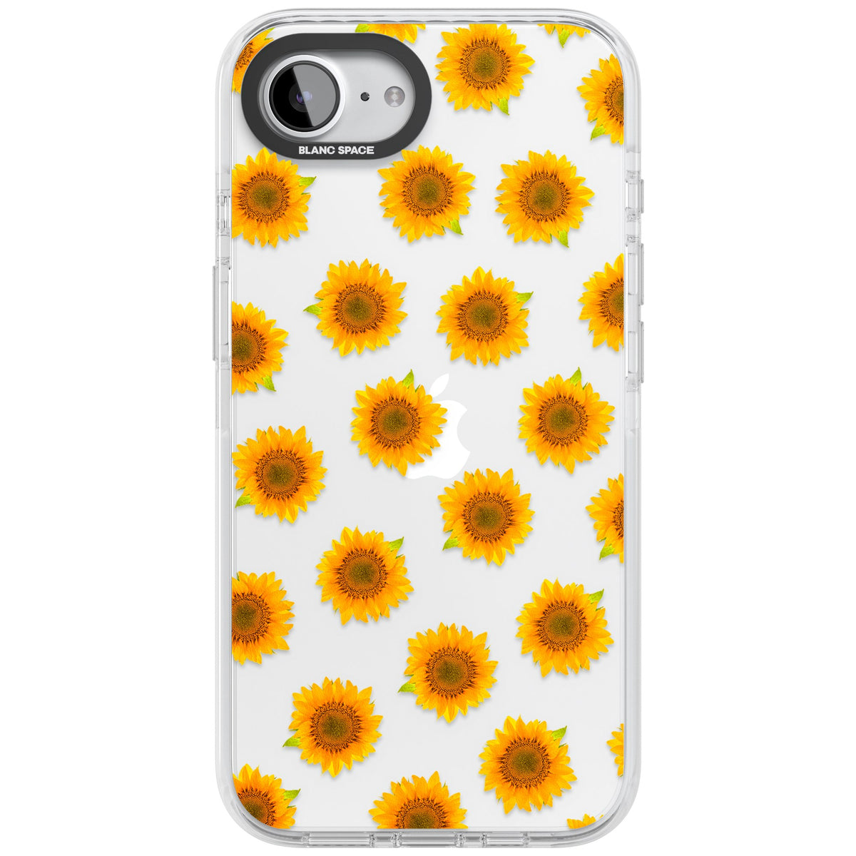 Sunflower Flourish iPhone 16e / iPhone 17e Impact Clear Phone Case front