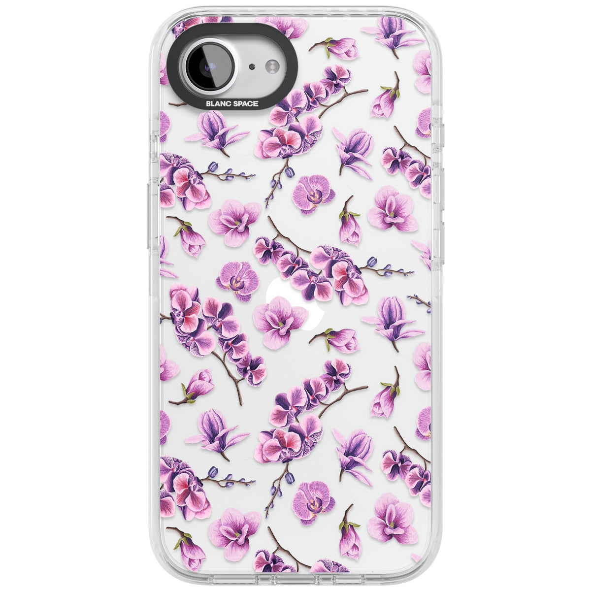 Soft Bloom iPhone 16e / iPhone 17e Impact Clear Phone Case front