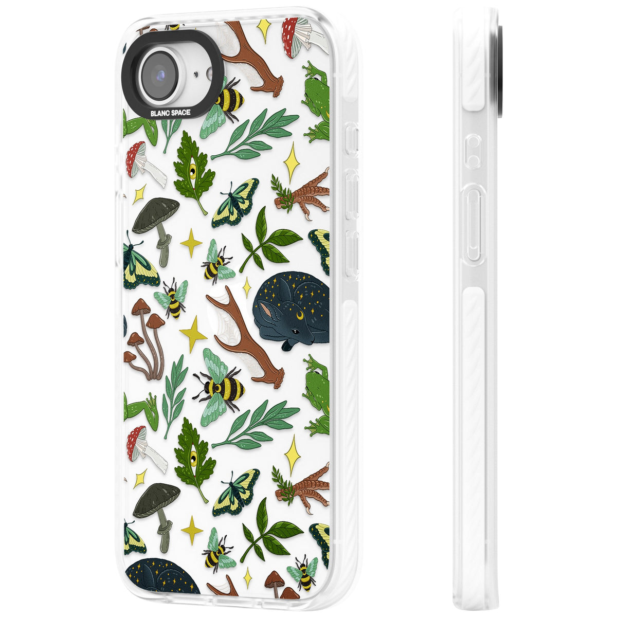 Woodland Dreams iPhone 16e / iPhone 17e Impact Clear Phone Case side