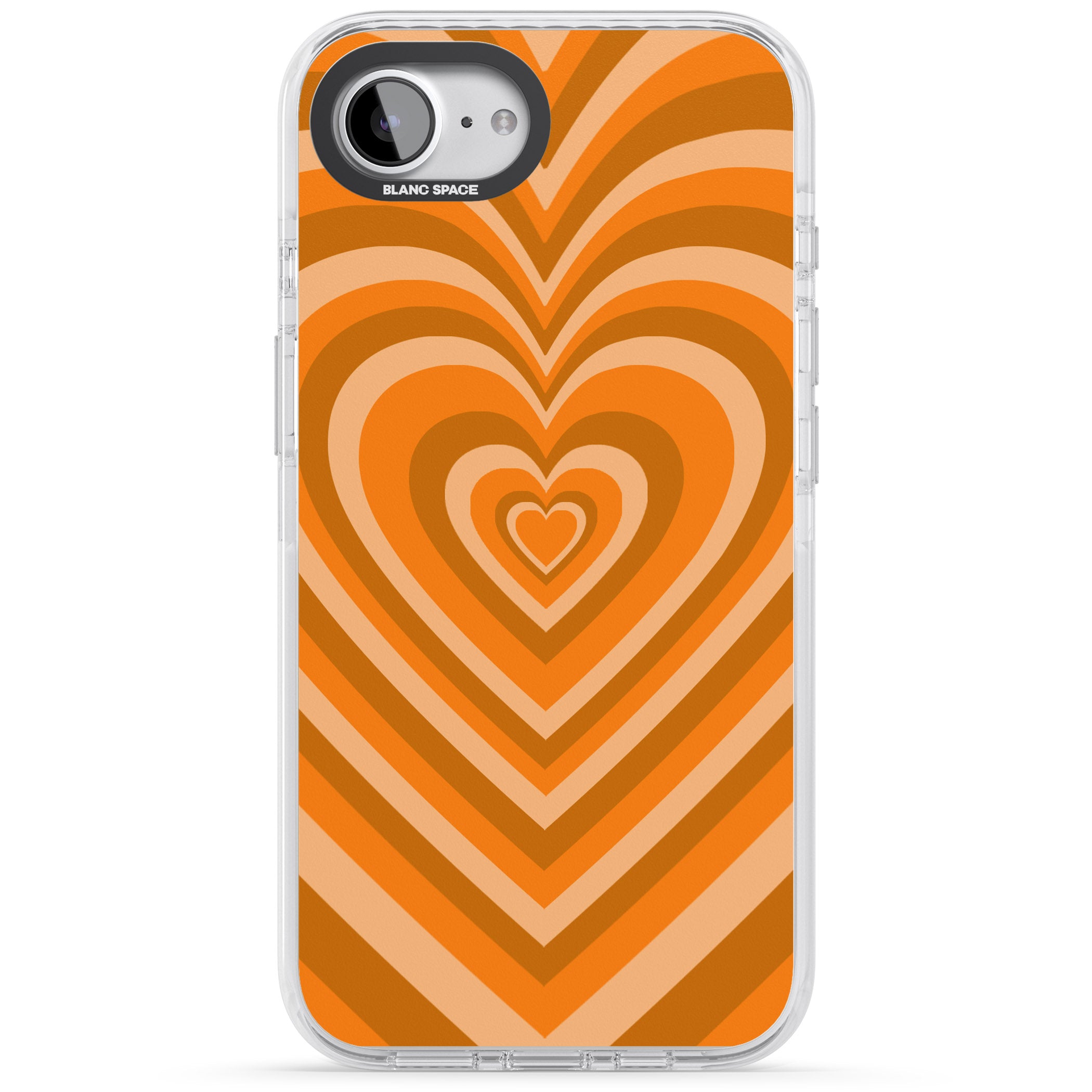 Orange Heart Illusion
