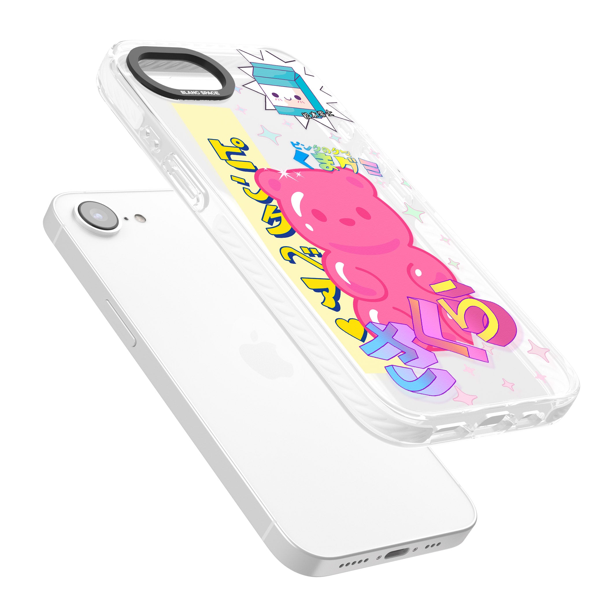 Kawaii Pink Bear Collage