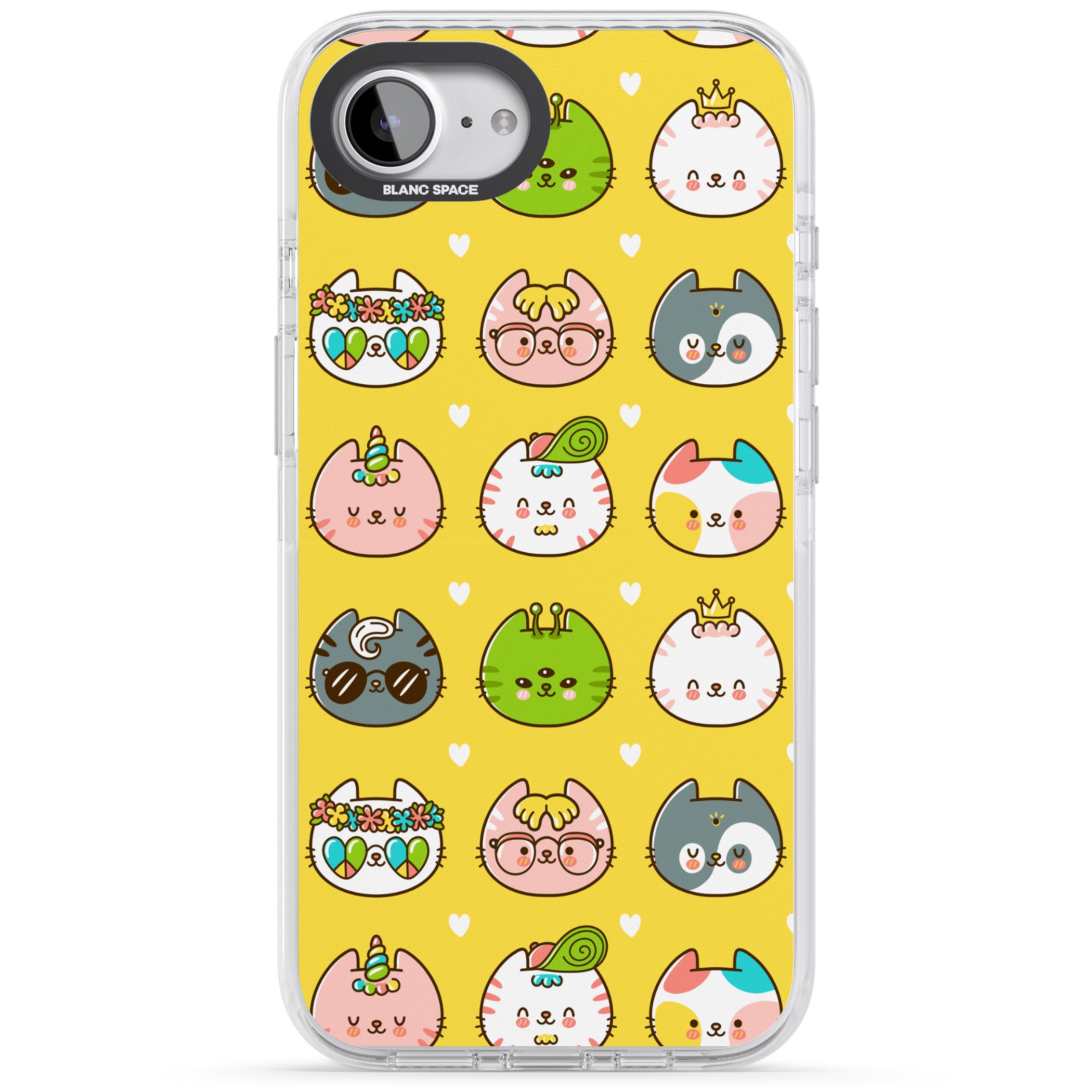 Mythical Cats Kawaii Pattern