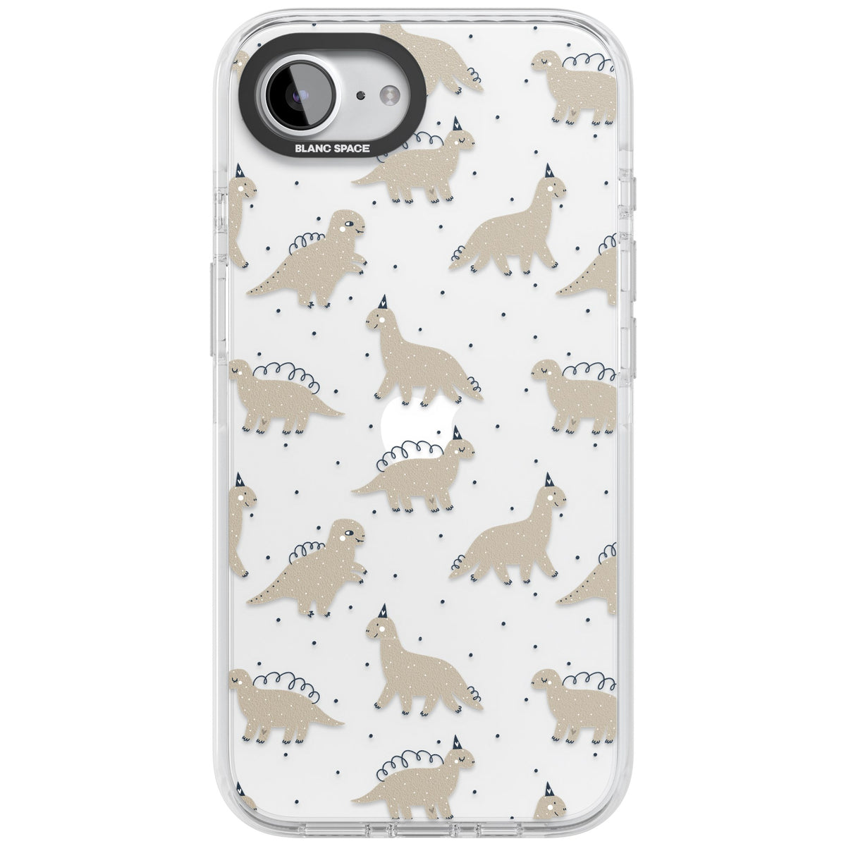 Fossil Friends iPhone 16e / iPhone 17e Impact Clear Phone Case front