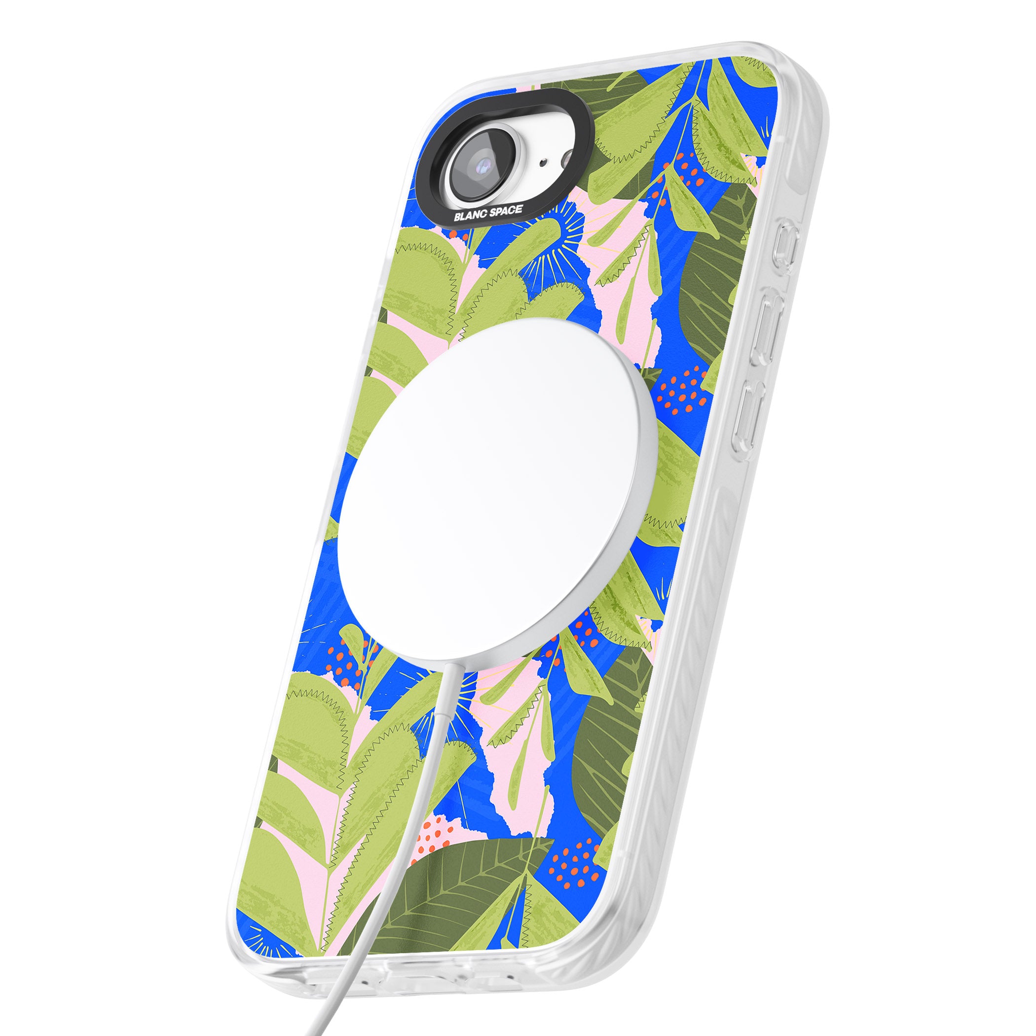 Fern Leaves Abstract Pattern