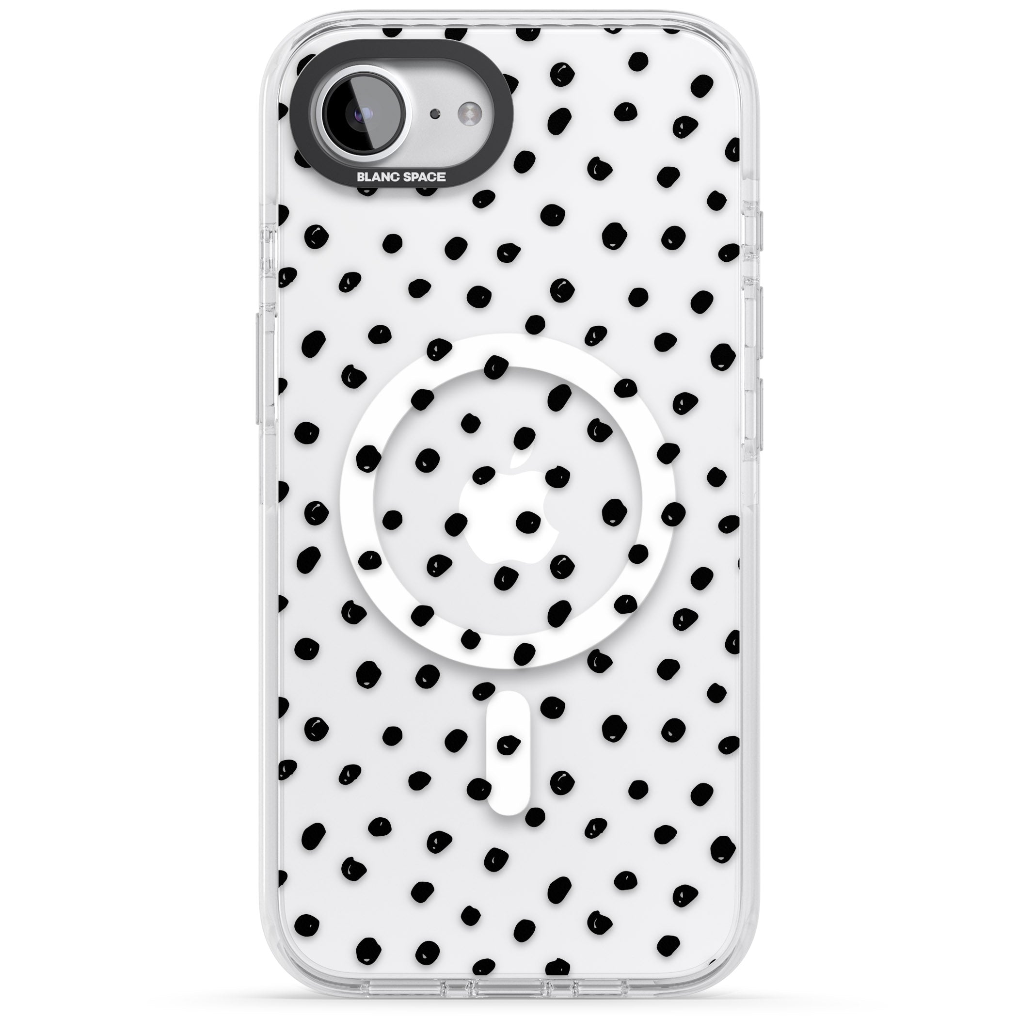 Messy Black Dot Pattern