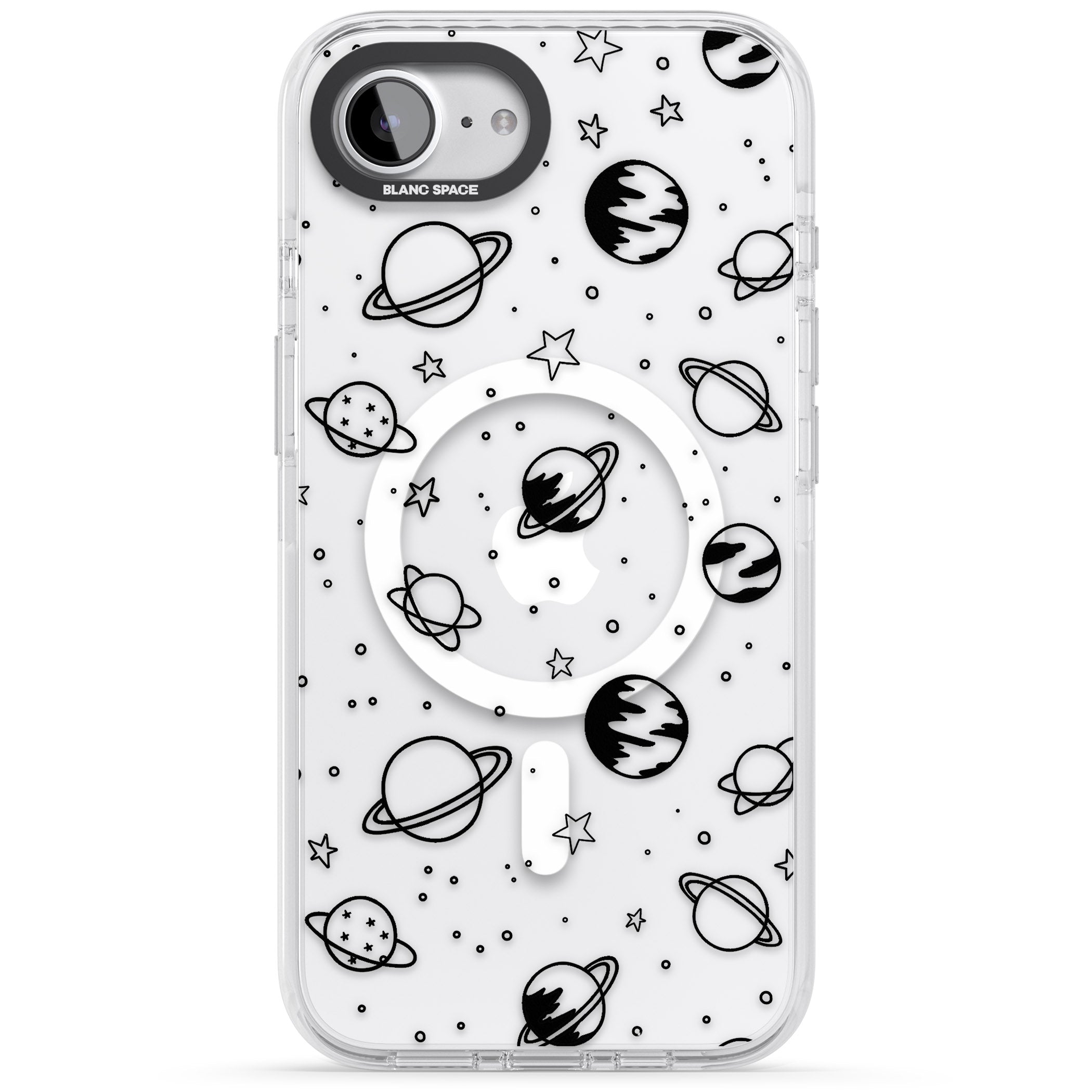 Cosmic Sketch Black Clear