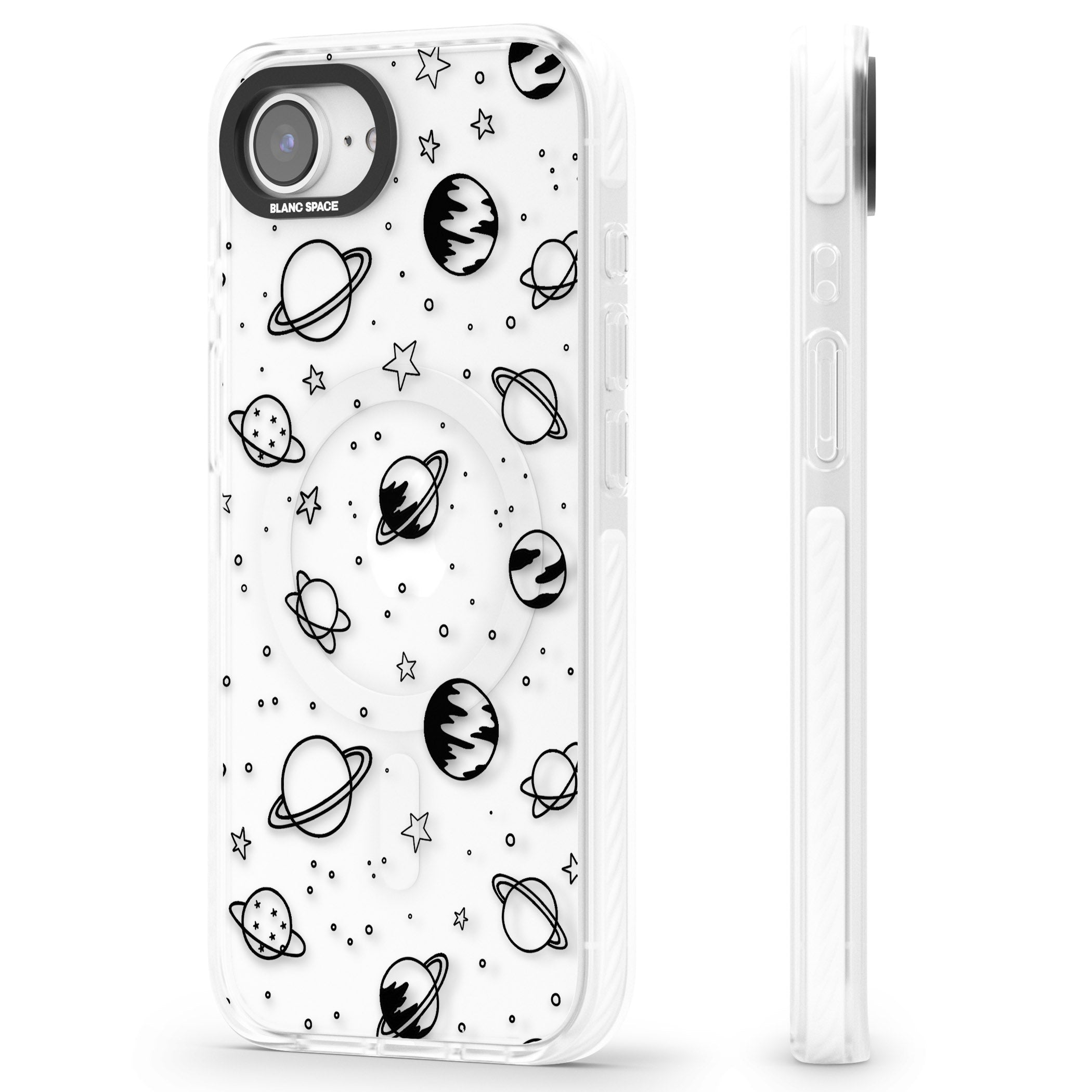 Cosmic Sketch Black Clear