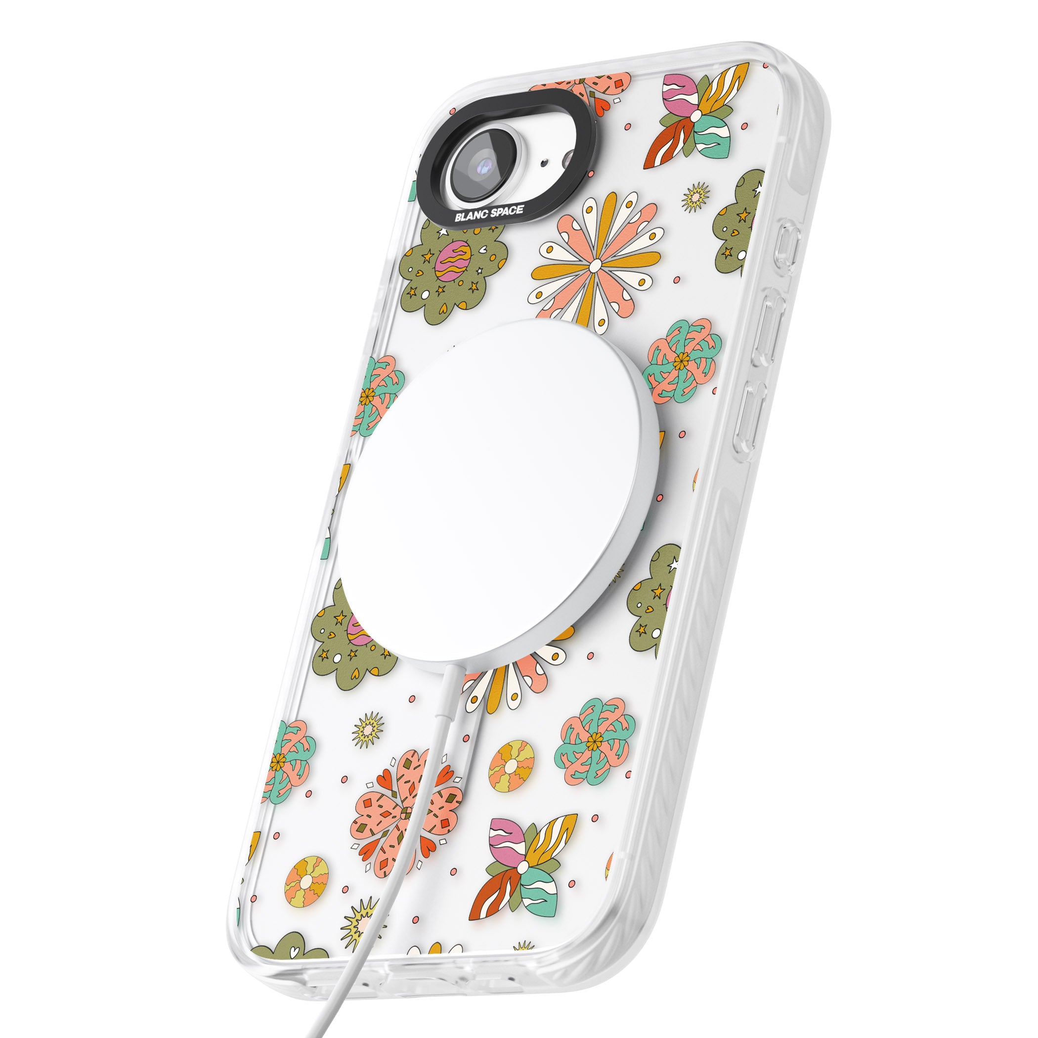 Boho Celestial Psychedelic Floral