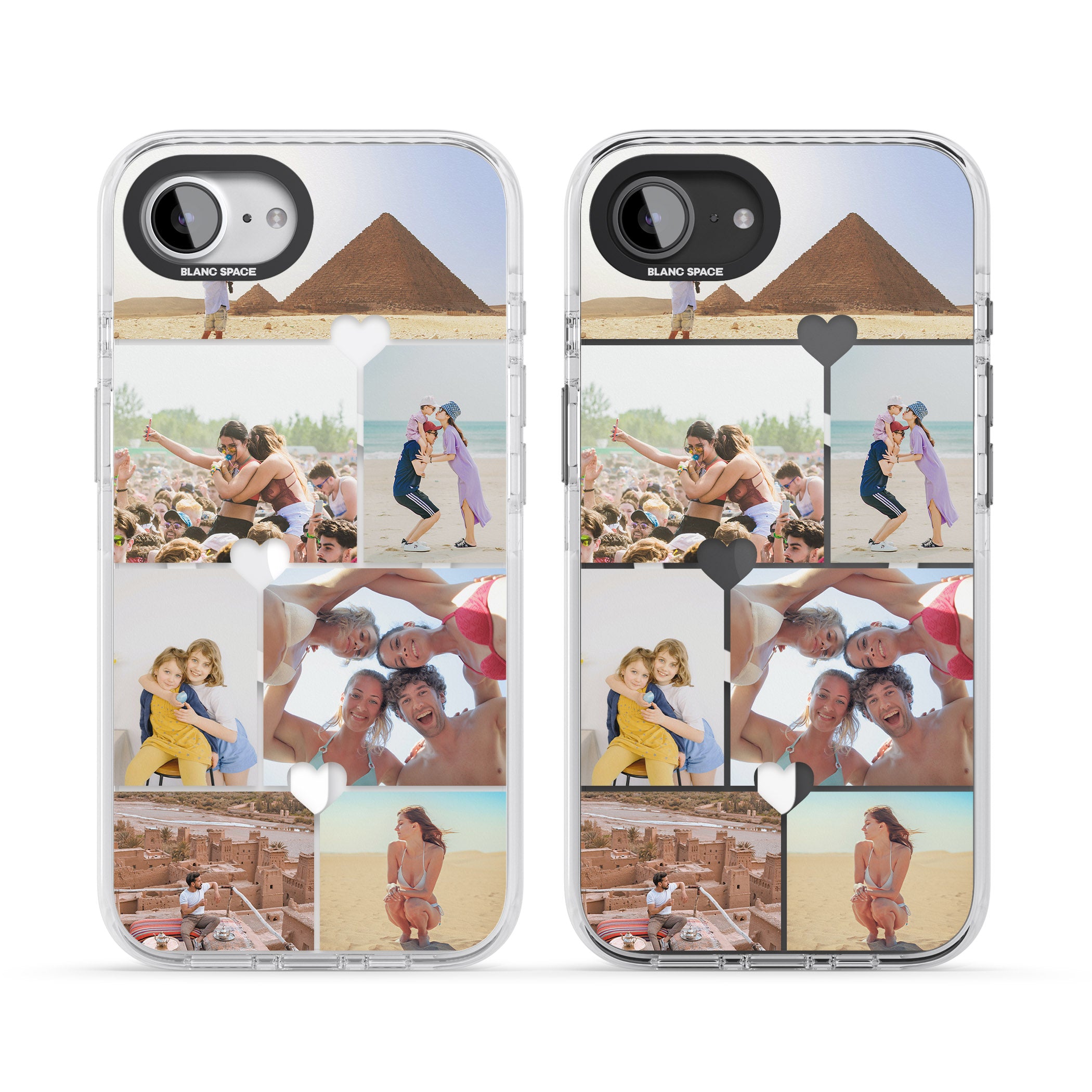 Personalised Heart Photo Grid