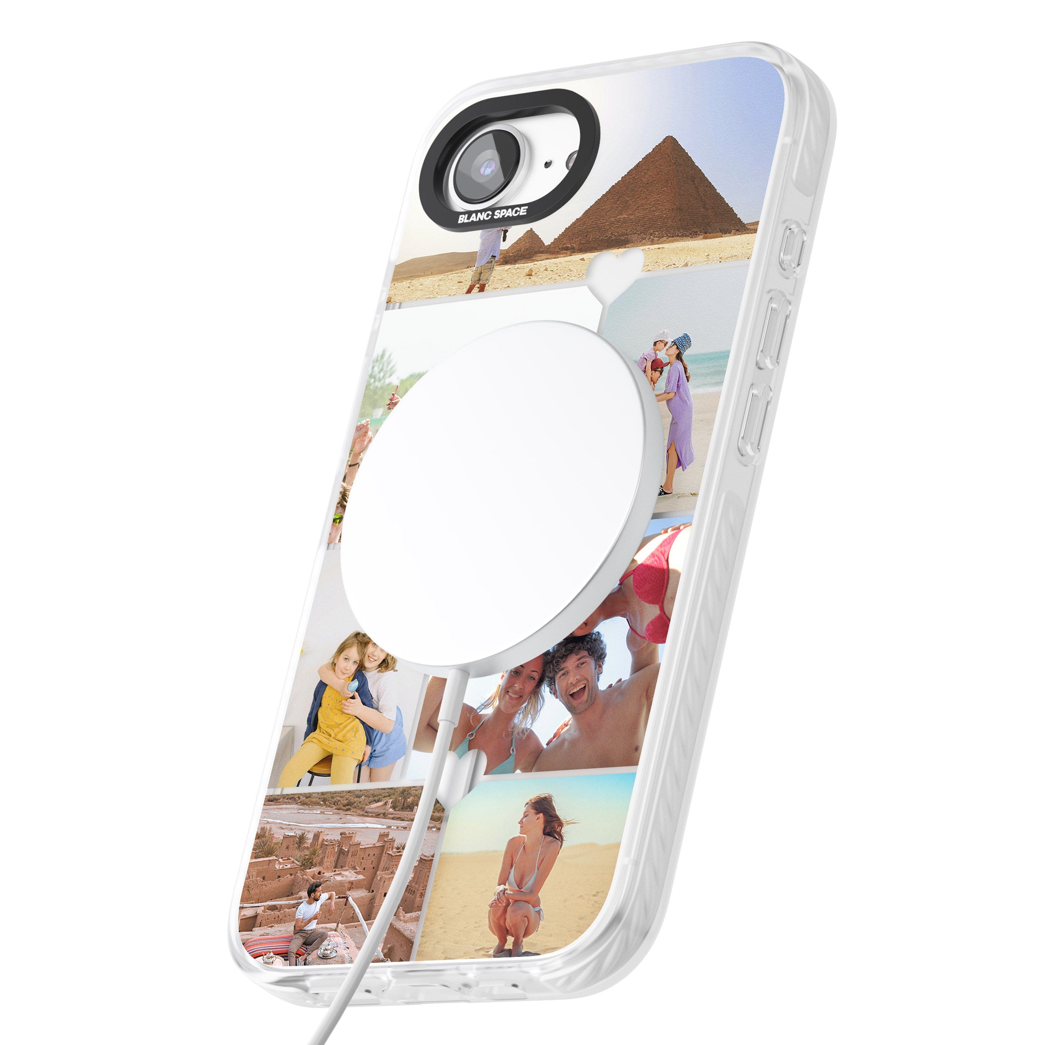 Personalised Heart Photo Grid