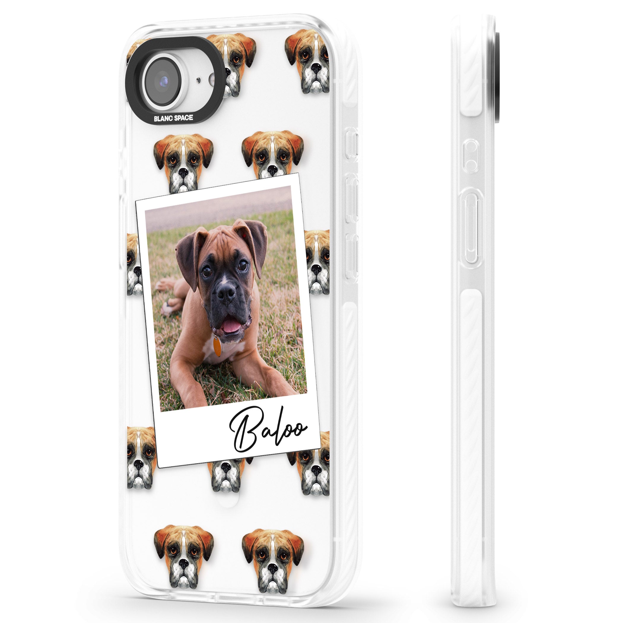 Personalised Boxer Instant Camera Photo