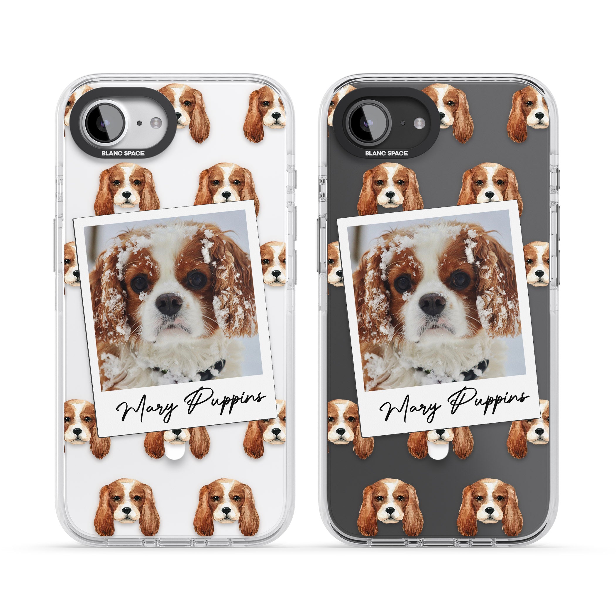 Personalised Cavalier King Charles Instant Camera Photo