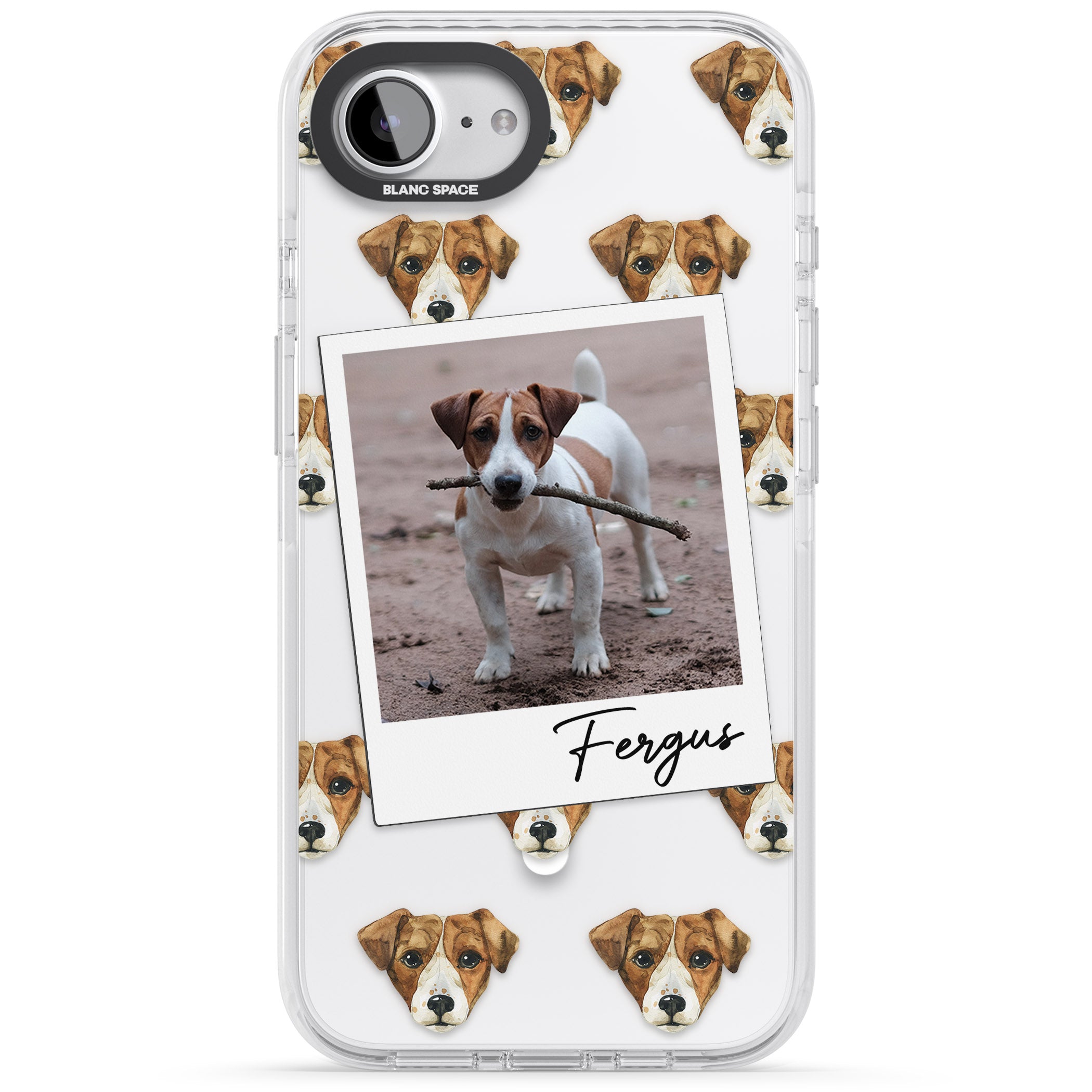 Personalised Jack Russell Instant Camera Photo