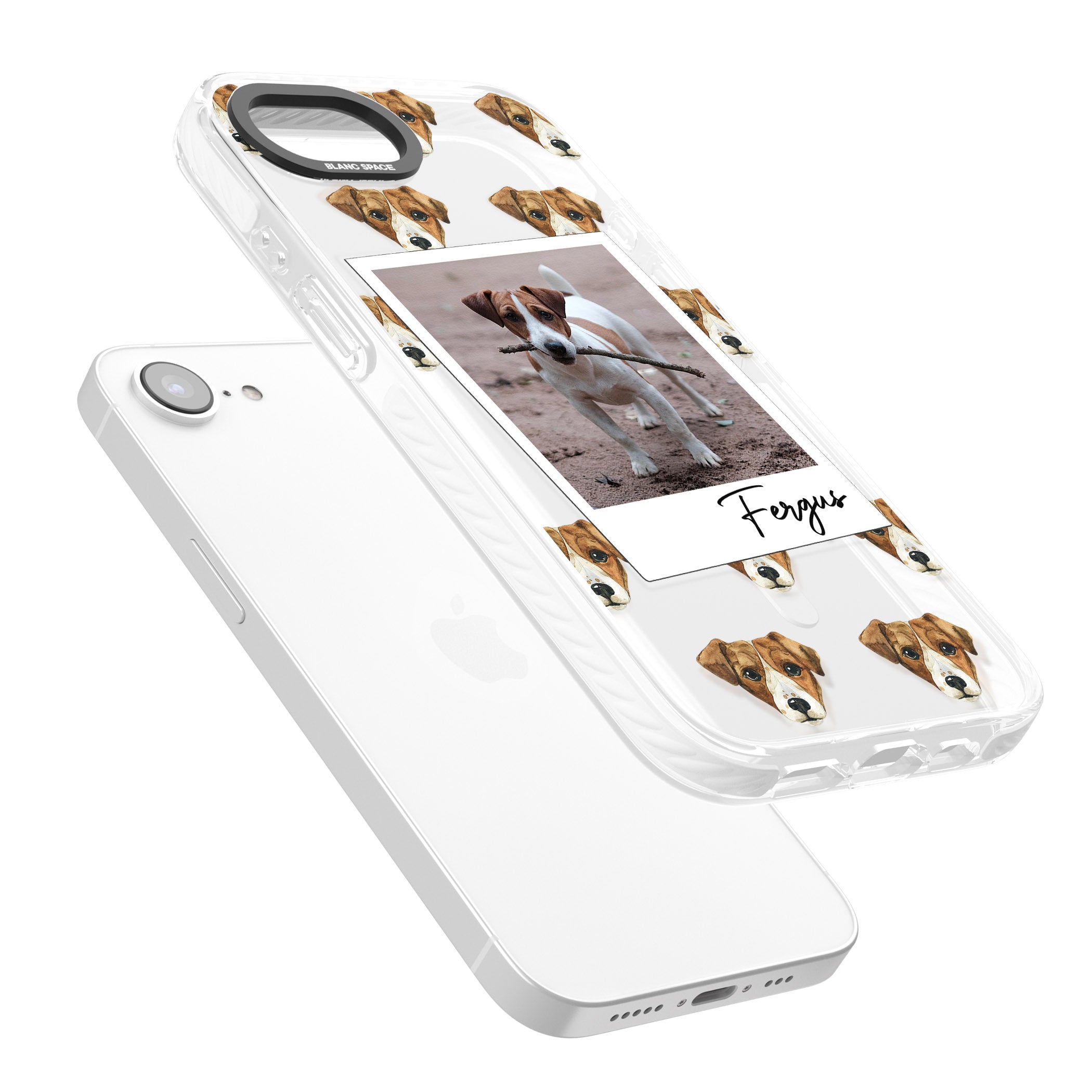 Personalised Jack Russell Instant Camera Photo